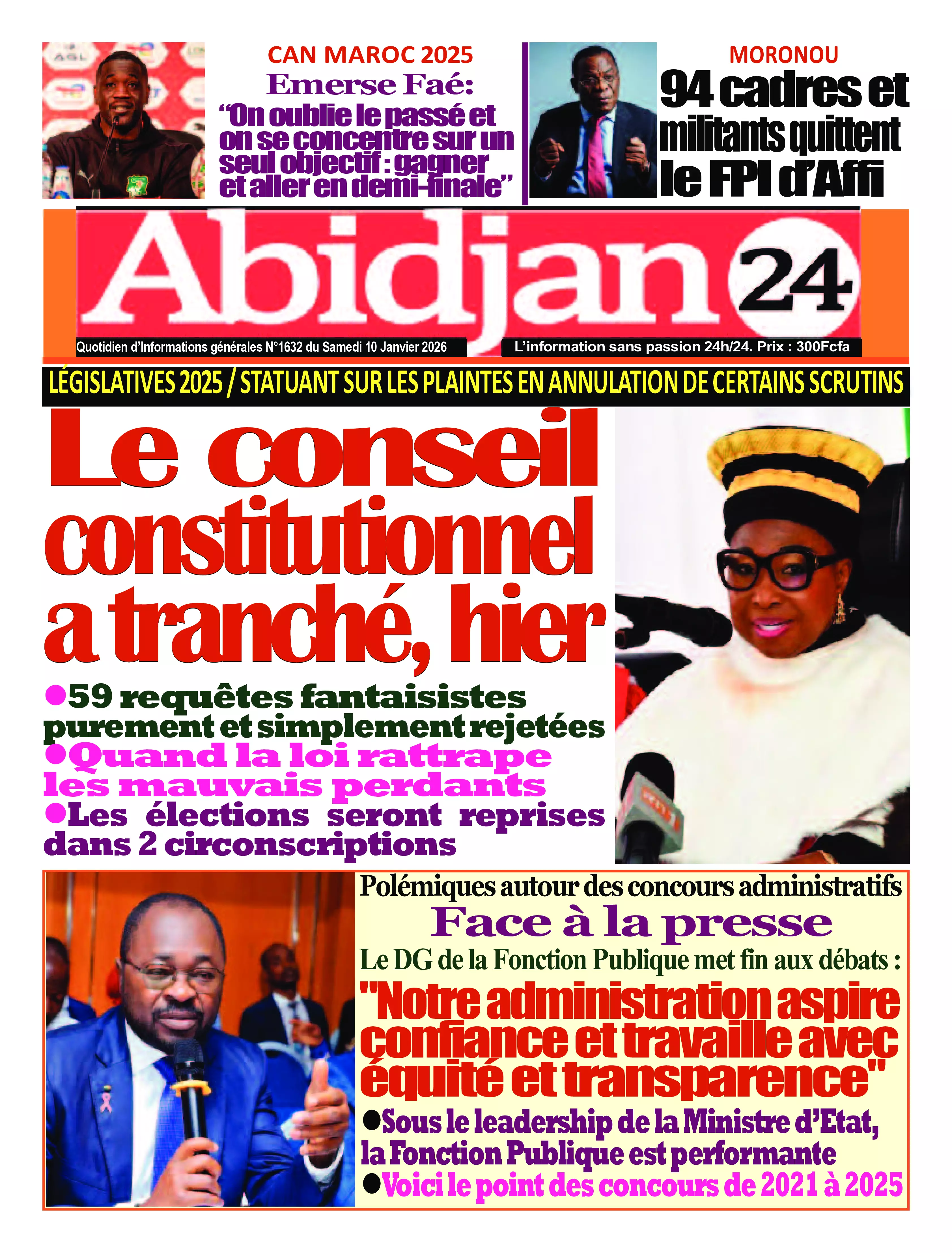 N° 1632 - 2026-01-10