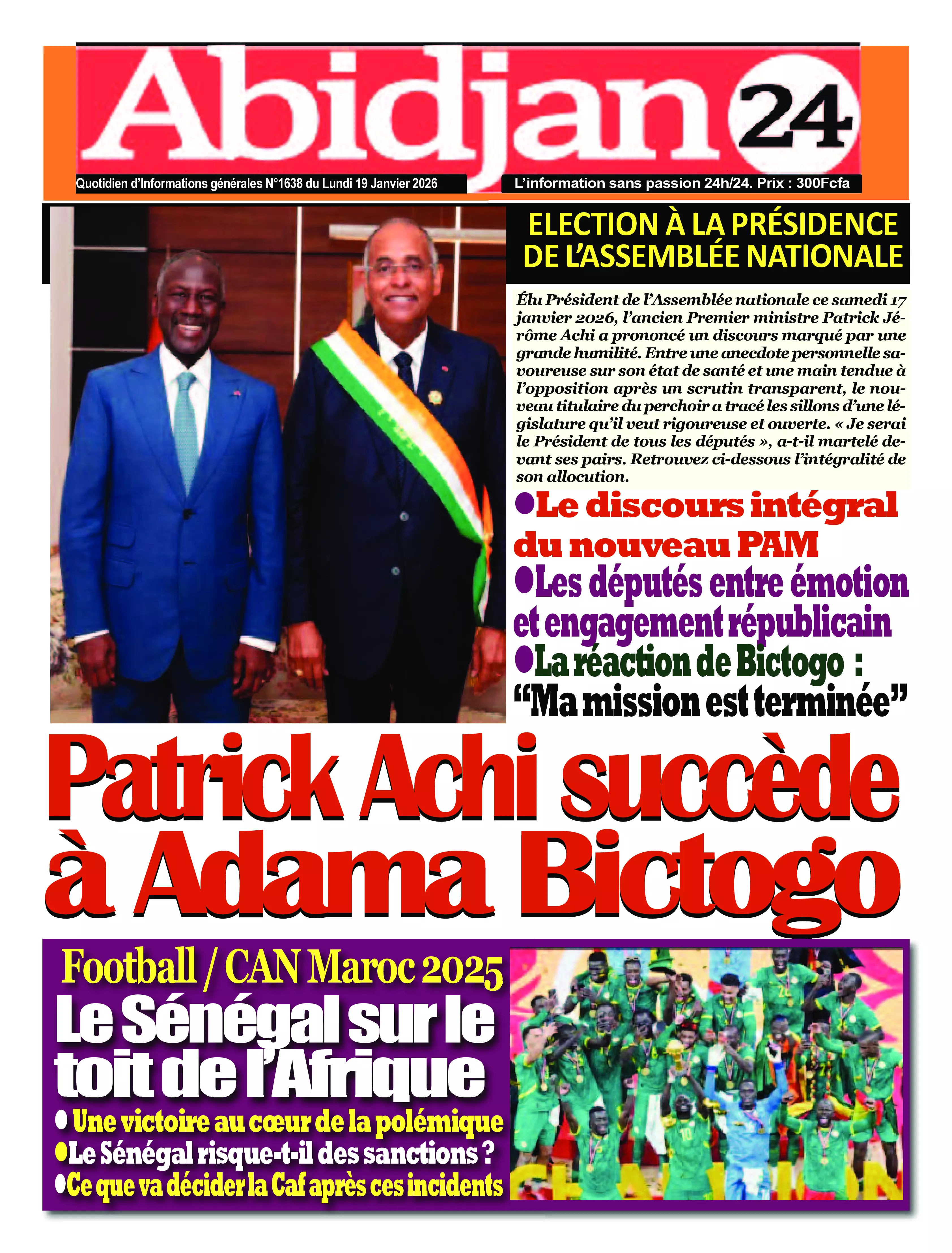N° 1638 - 2026-01-19