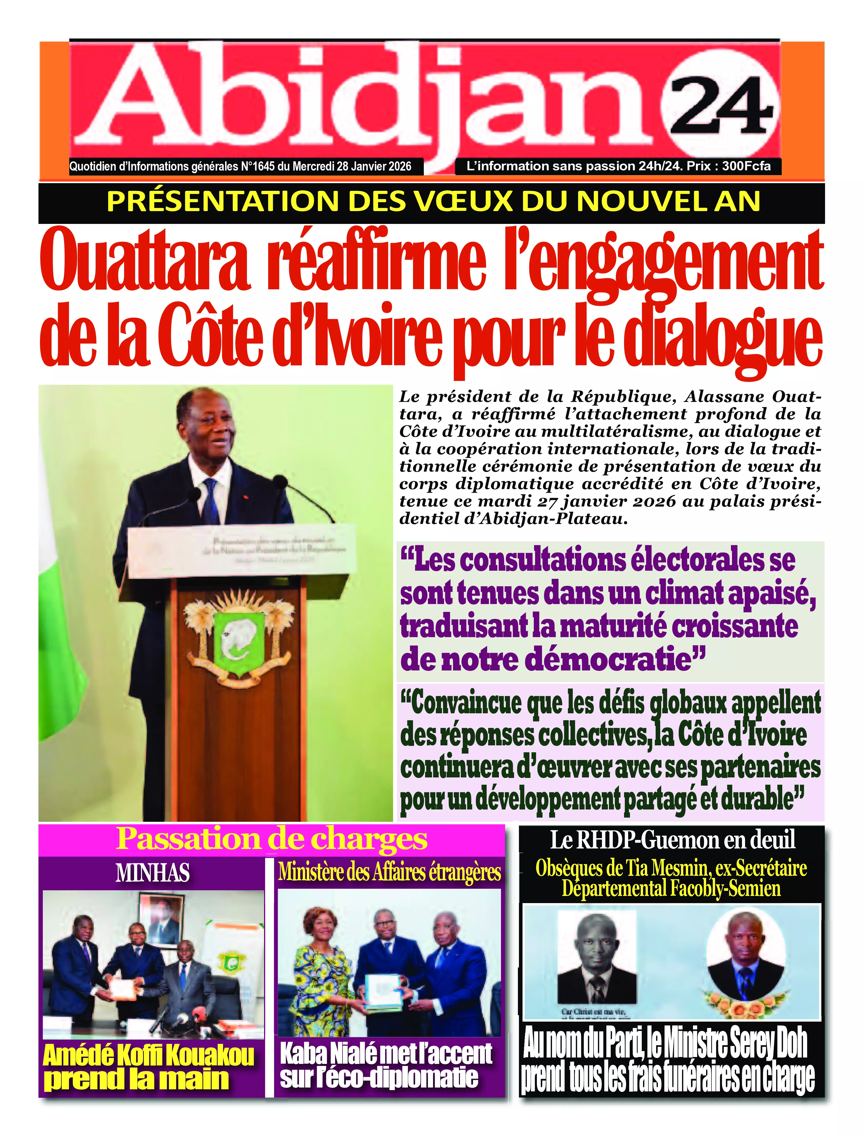N° 1645 - 2026-01-28