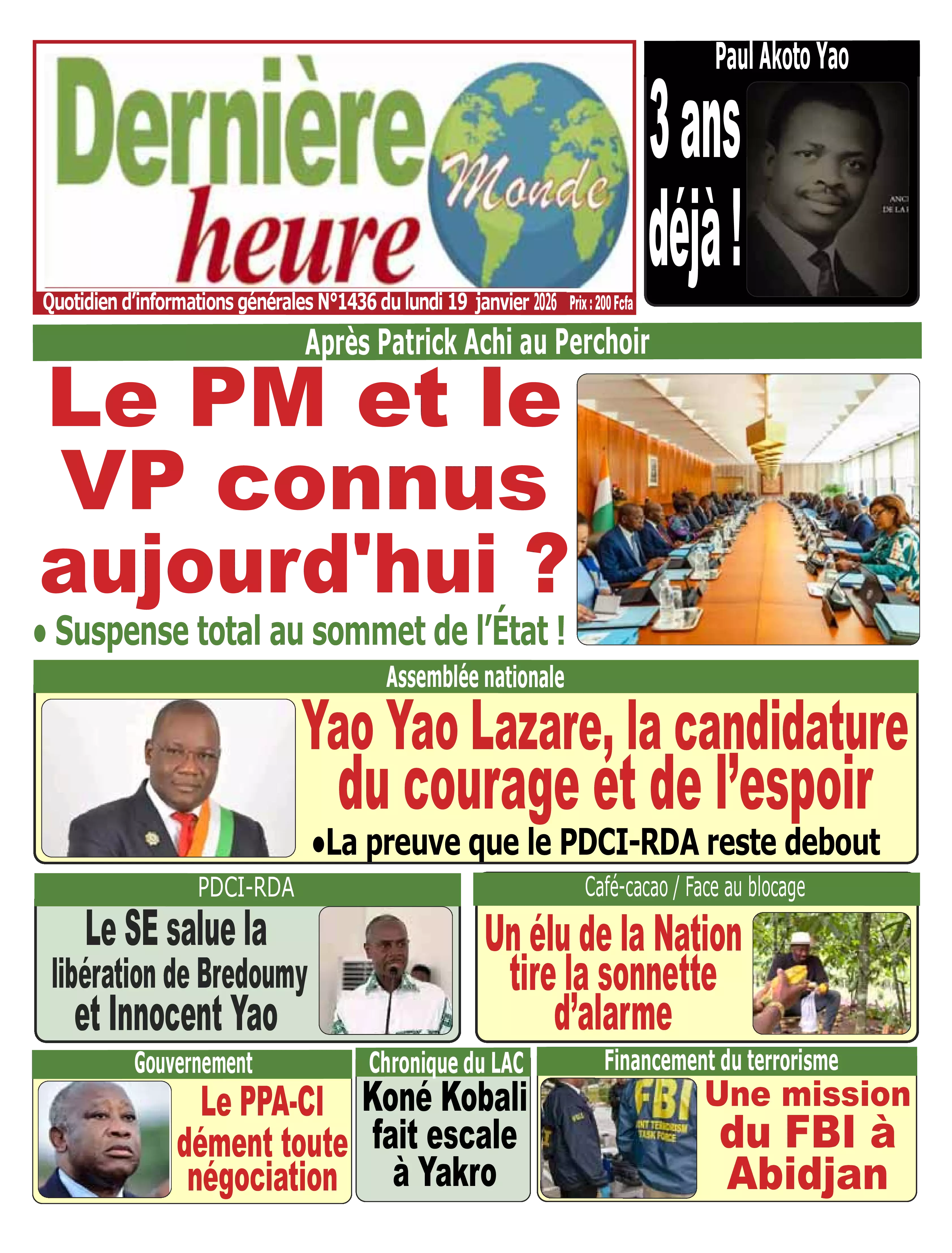 N° 1436 - 2026-01-19