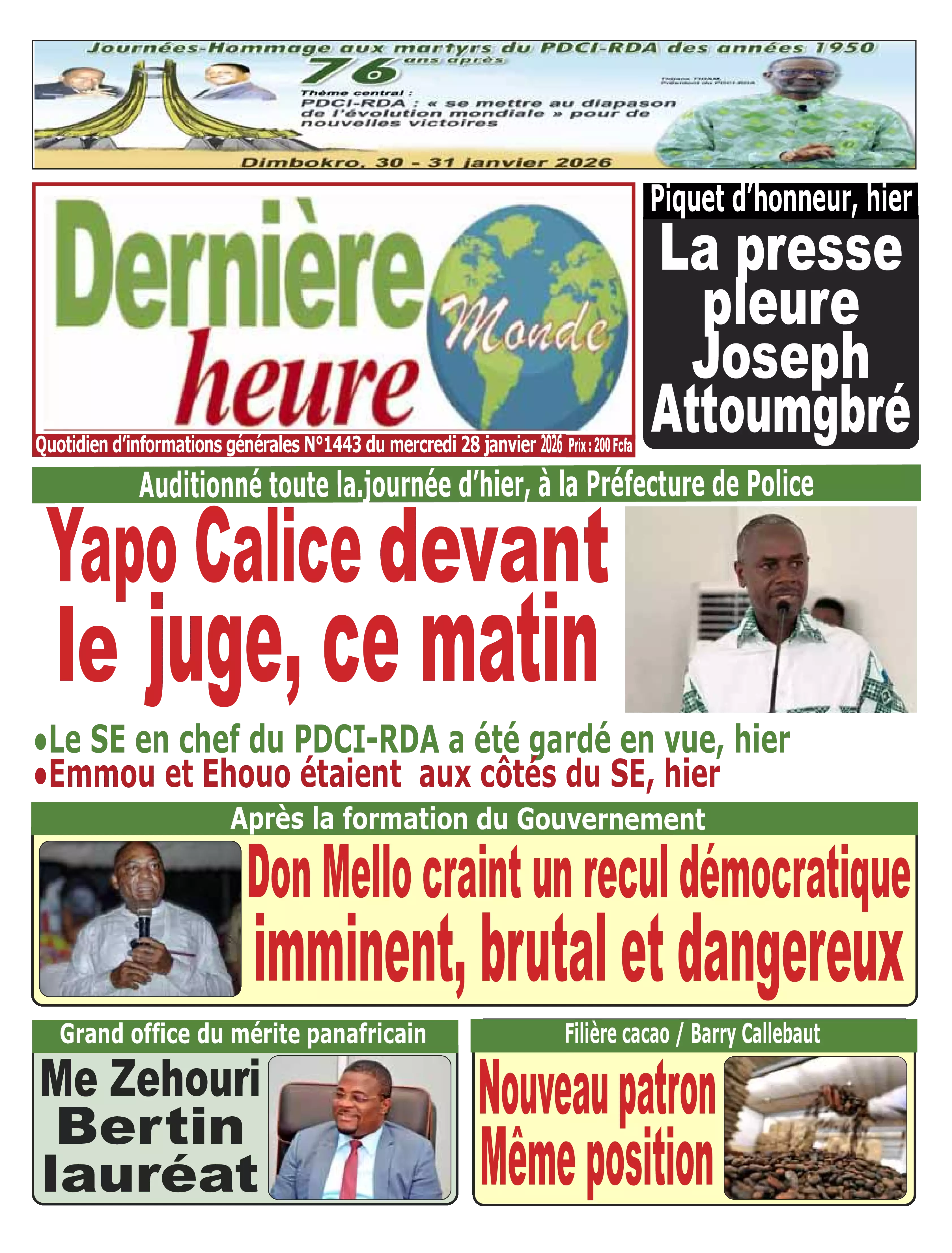 N° 1443 - 2026-01-28