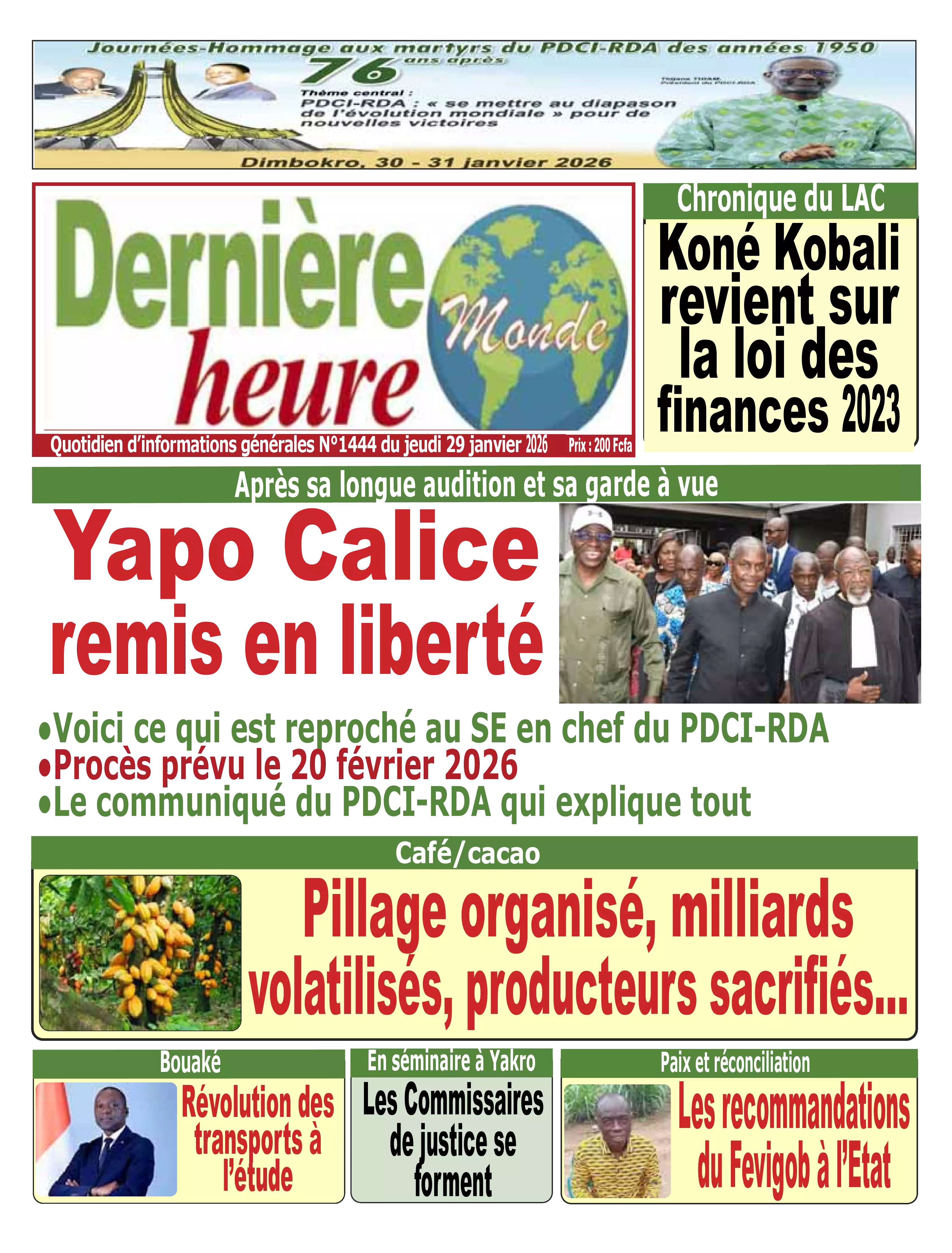N° 1444 - 2026-01-29