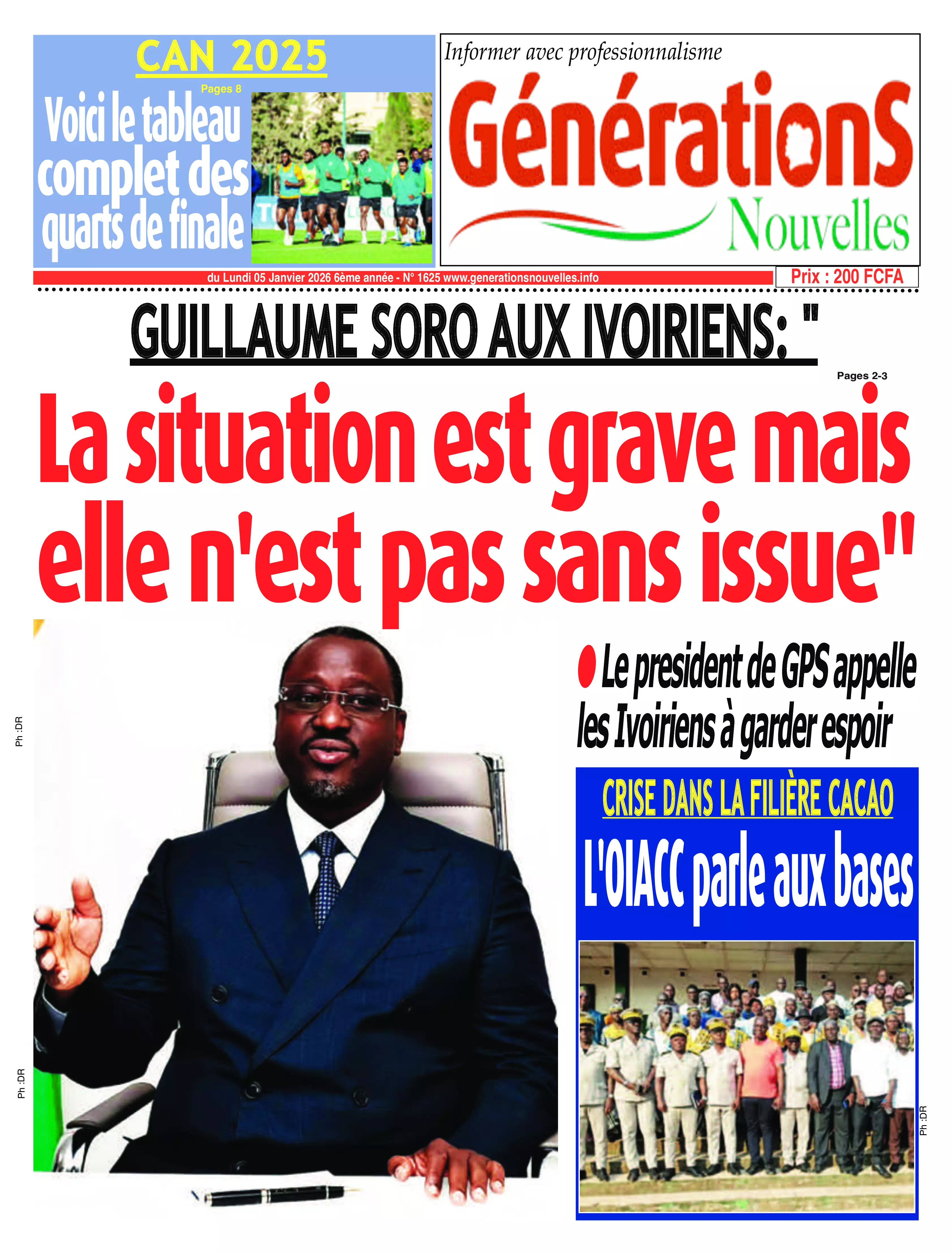 N° 1625 - 2026-01-05