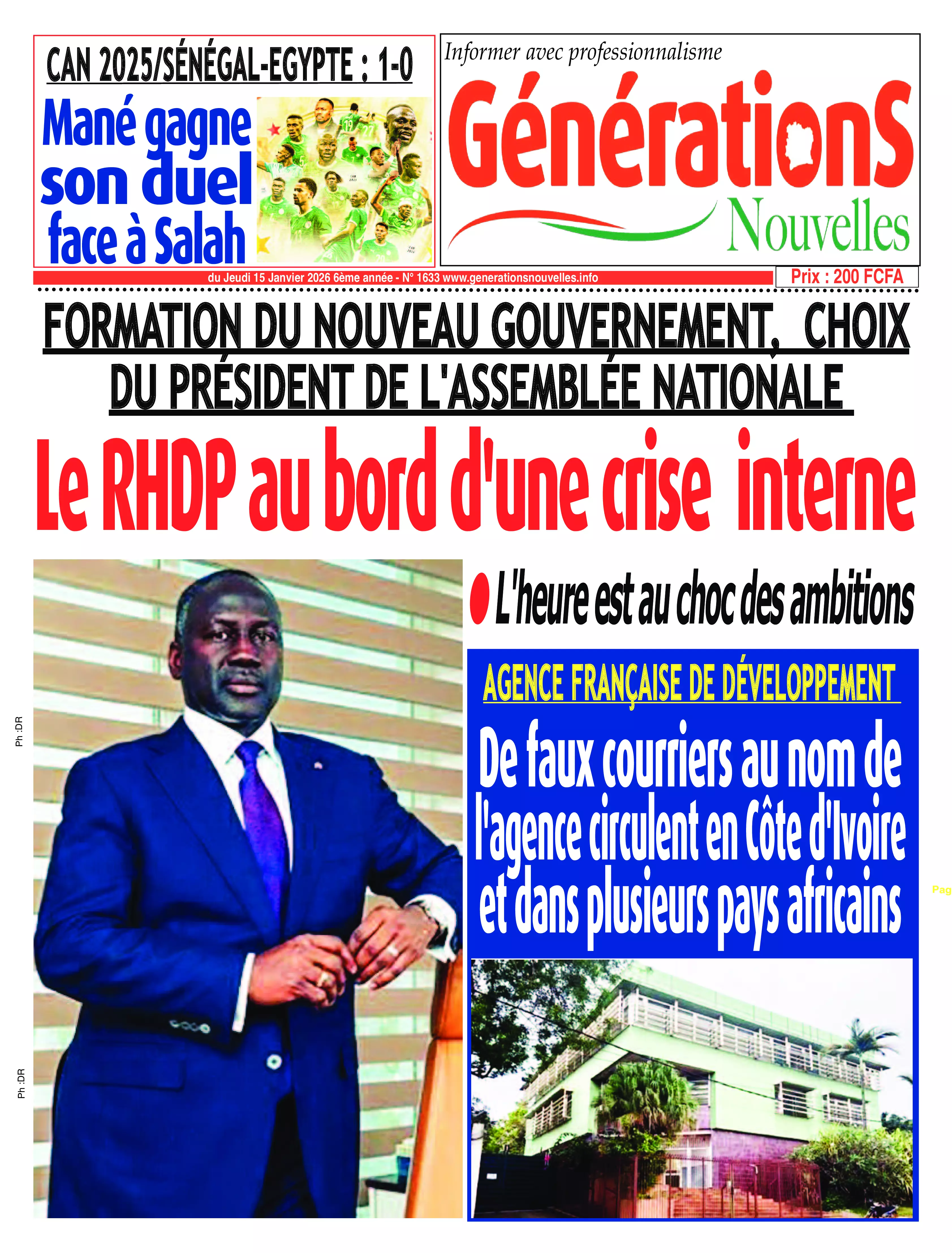 N° 1633 - 2026-01-15