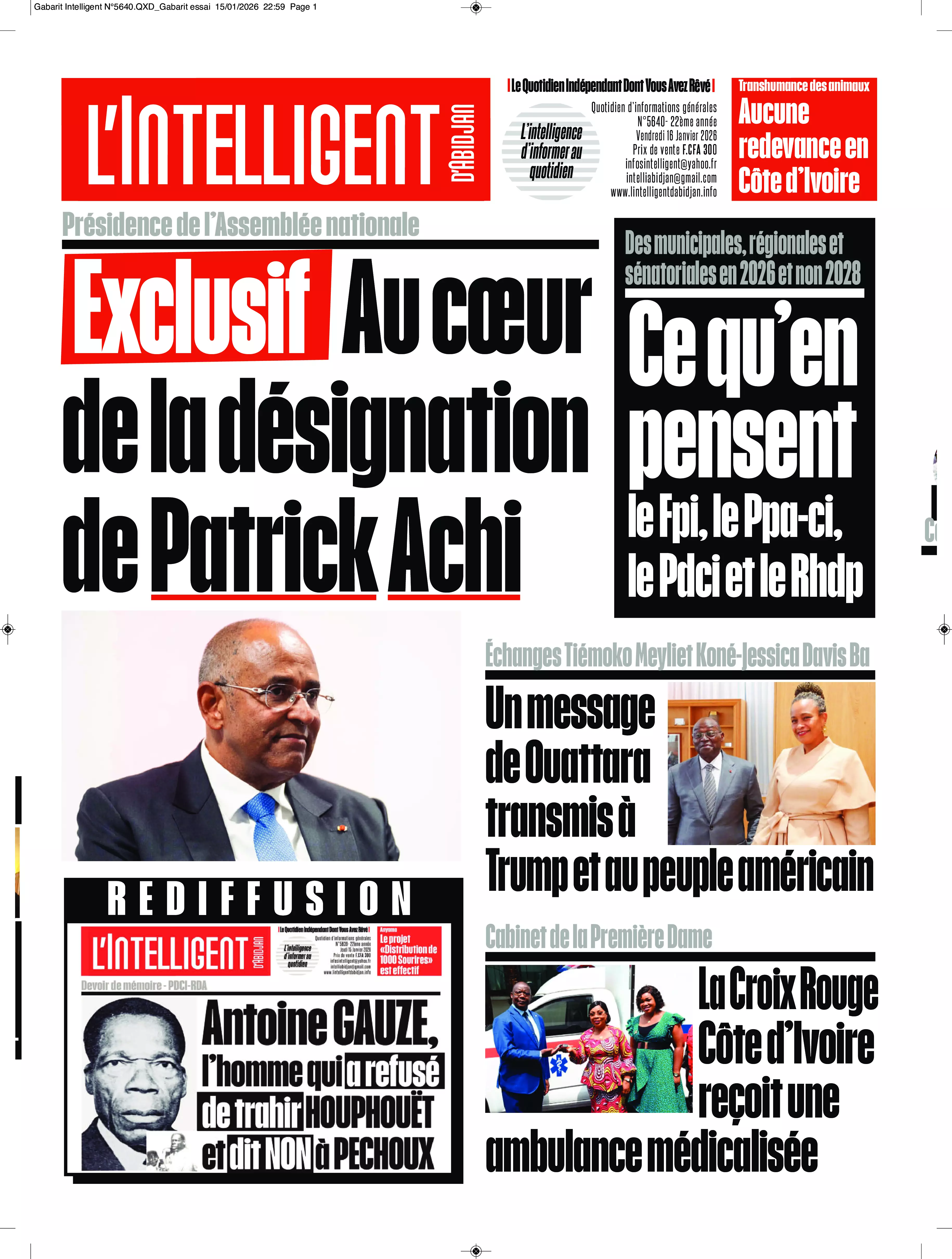 N° 5640 - 2026-01-16