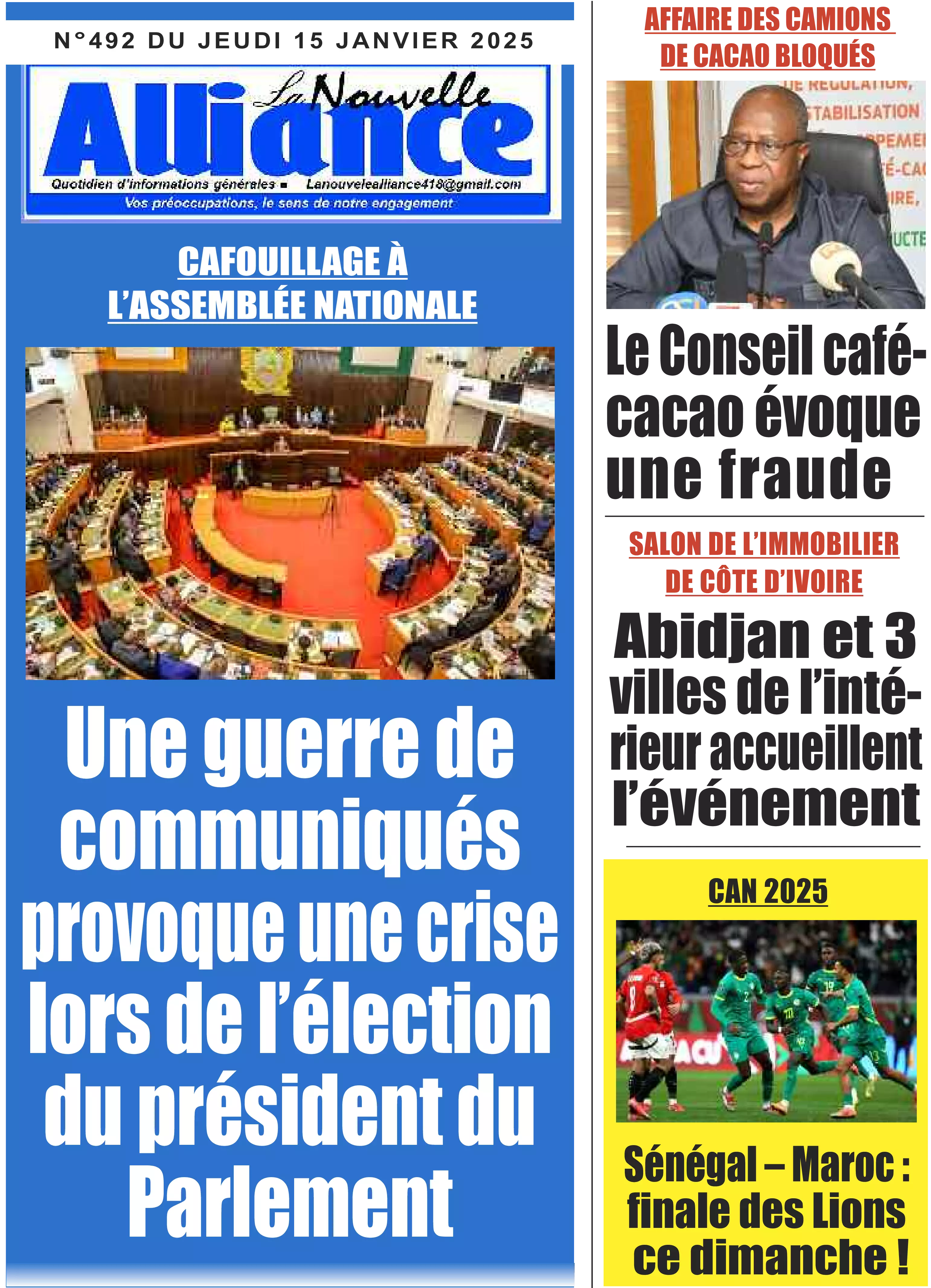 N° 492 - 2026-01-15