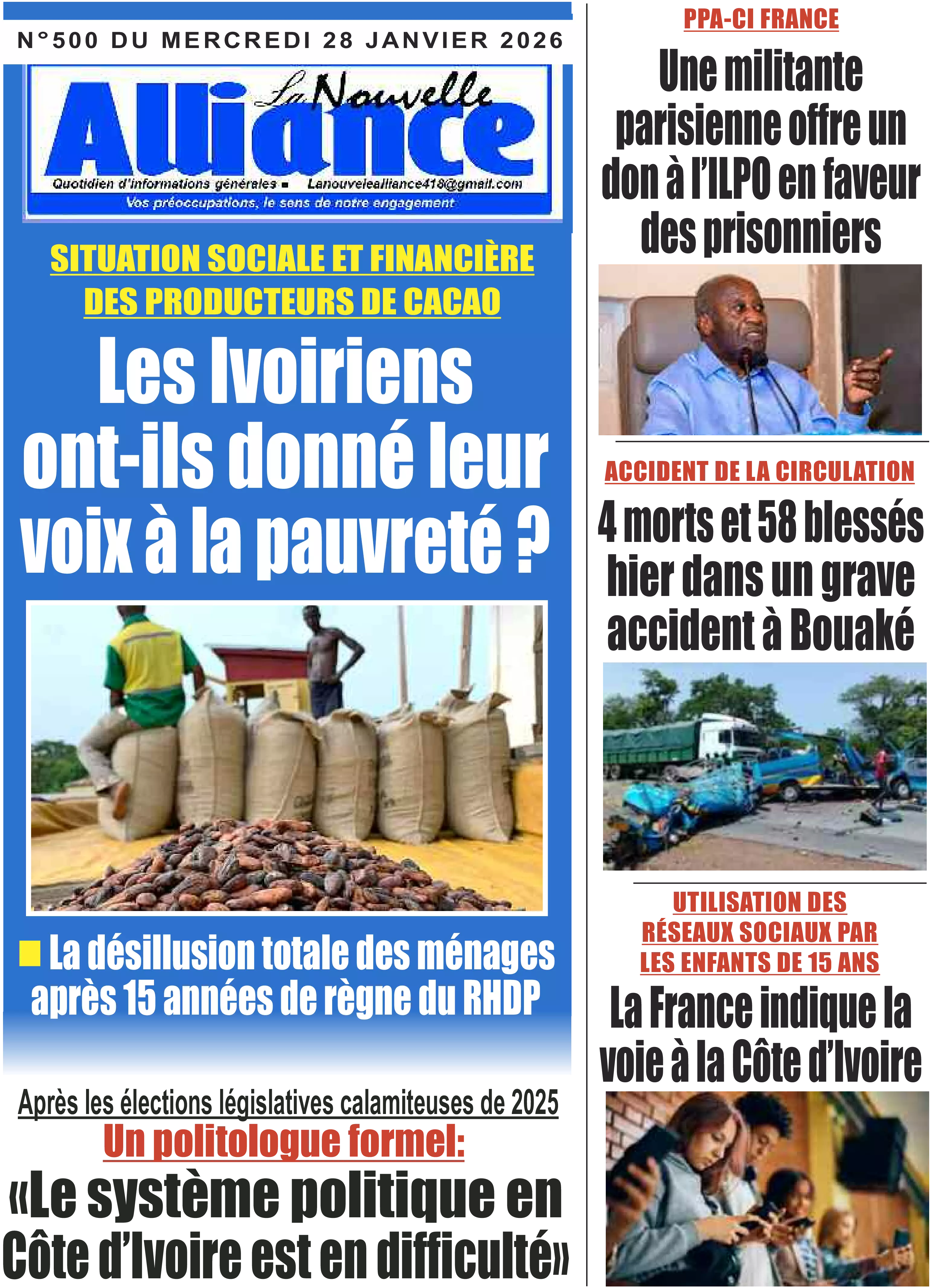 N° 500 - 2026-01-28