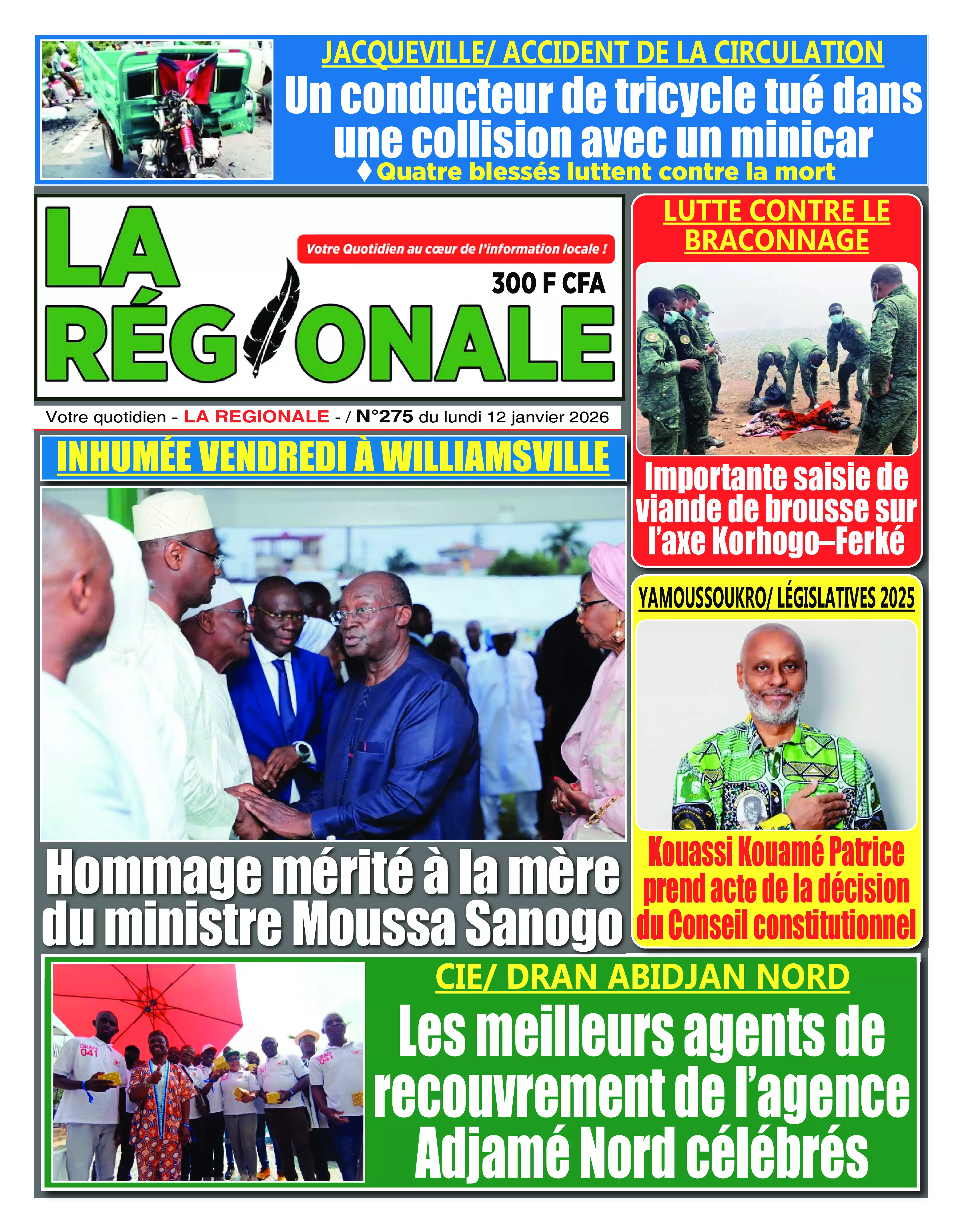 N° 275 - 2026-01-12