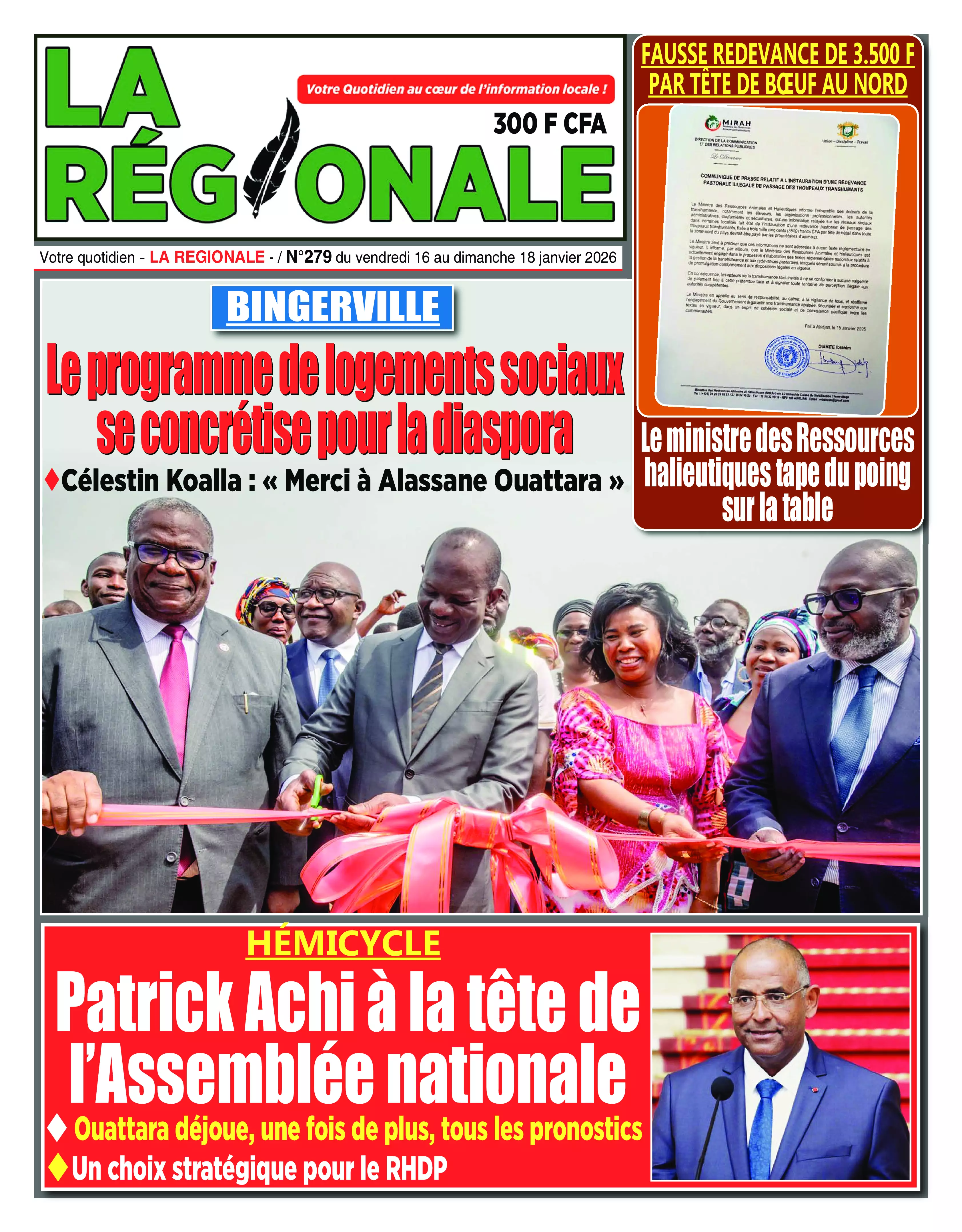 N° 279 - 2026-01-16