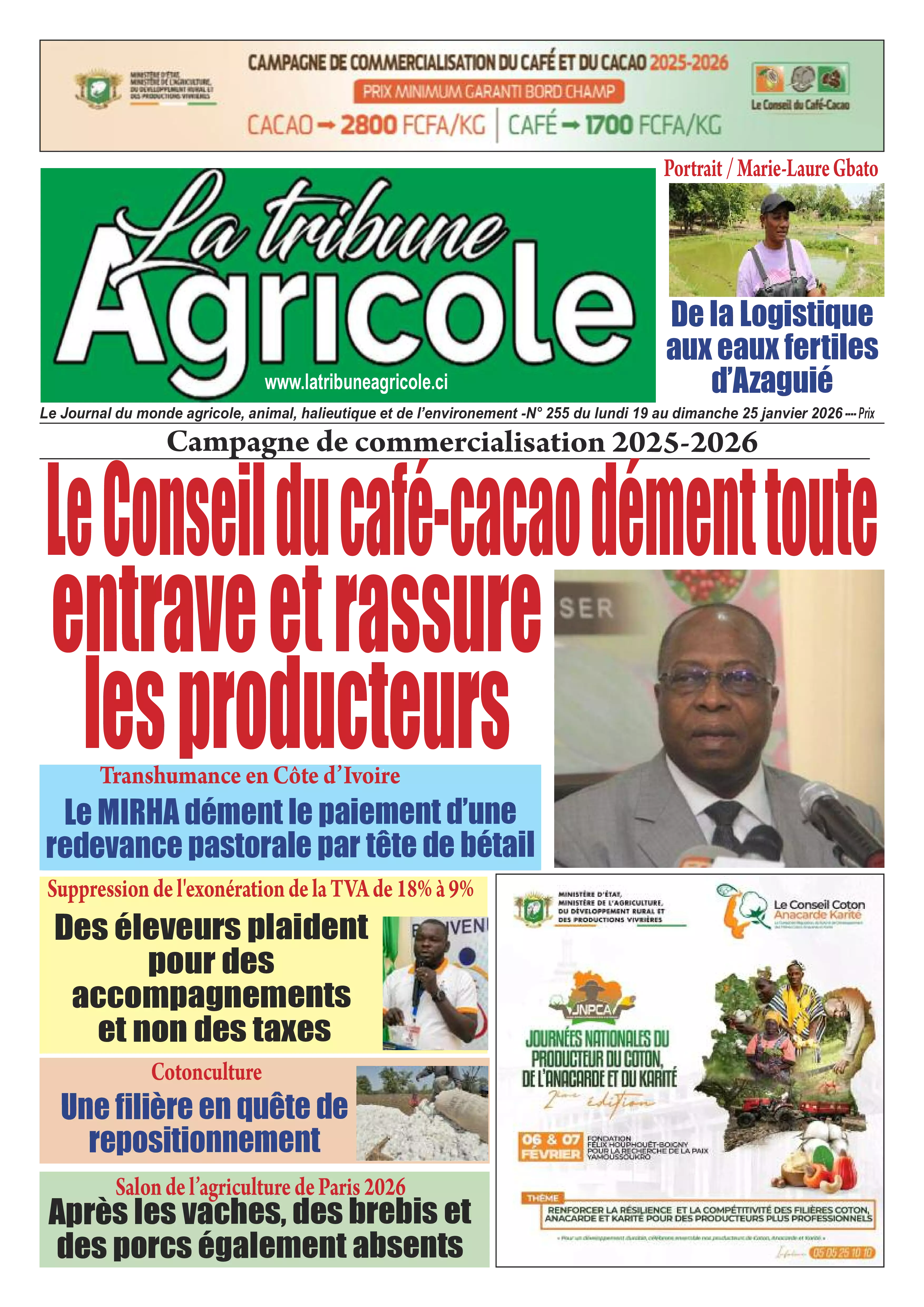 N° 255 - 2026-01-19