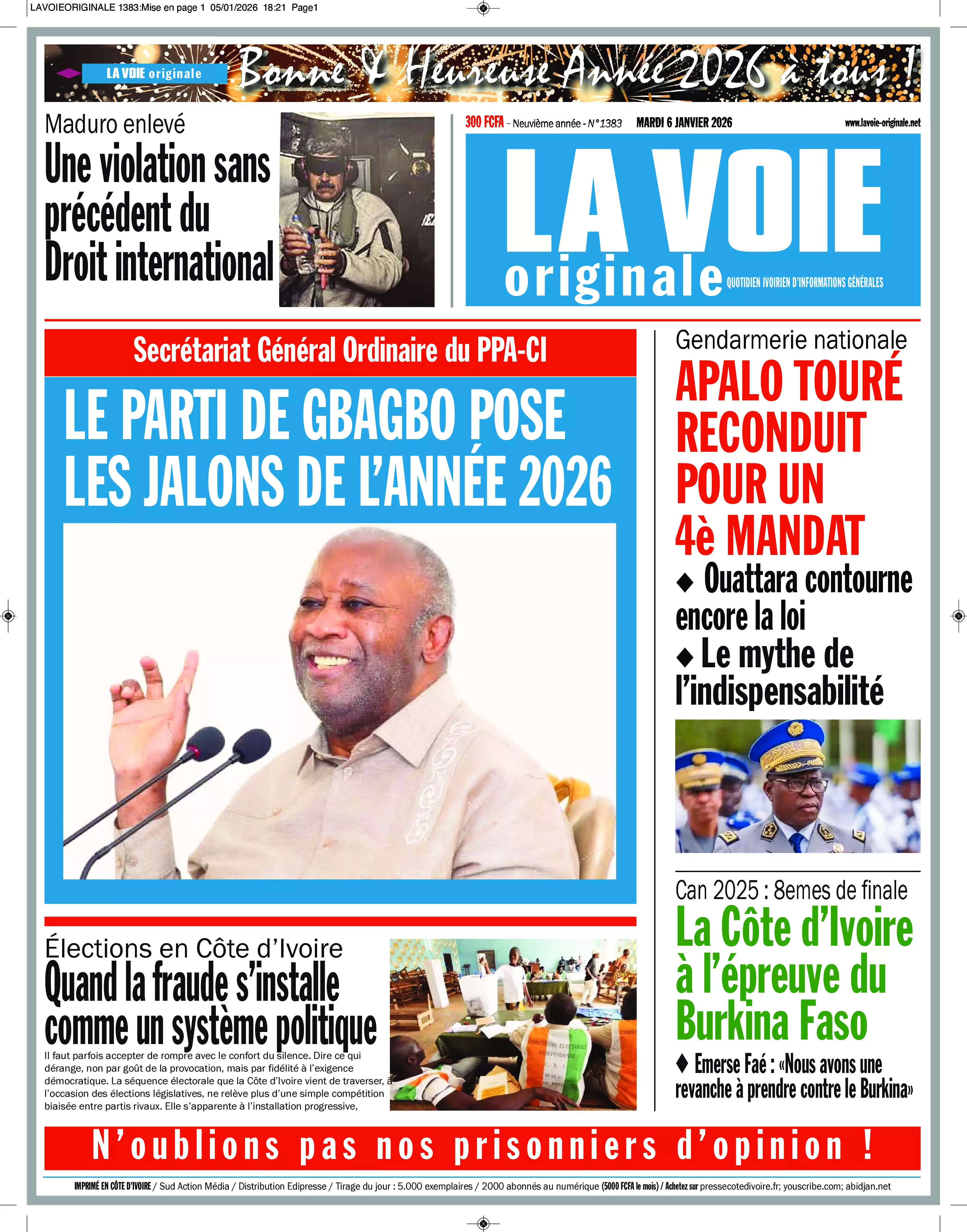 N° 1383 - 2026-01-06