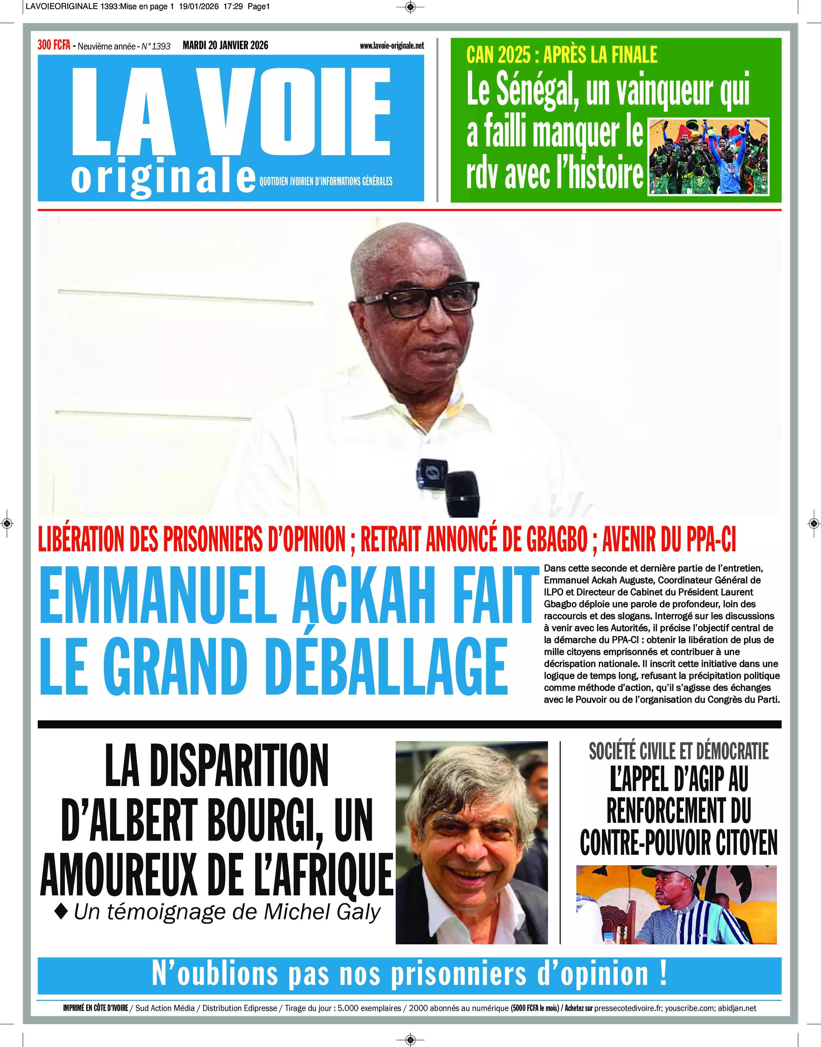 N° 1393 - 2026-01-20