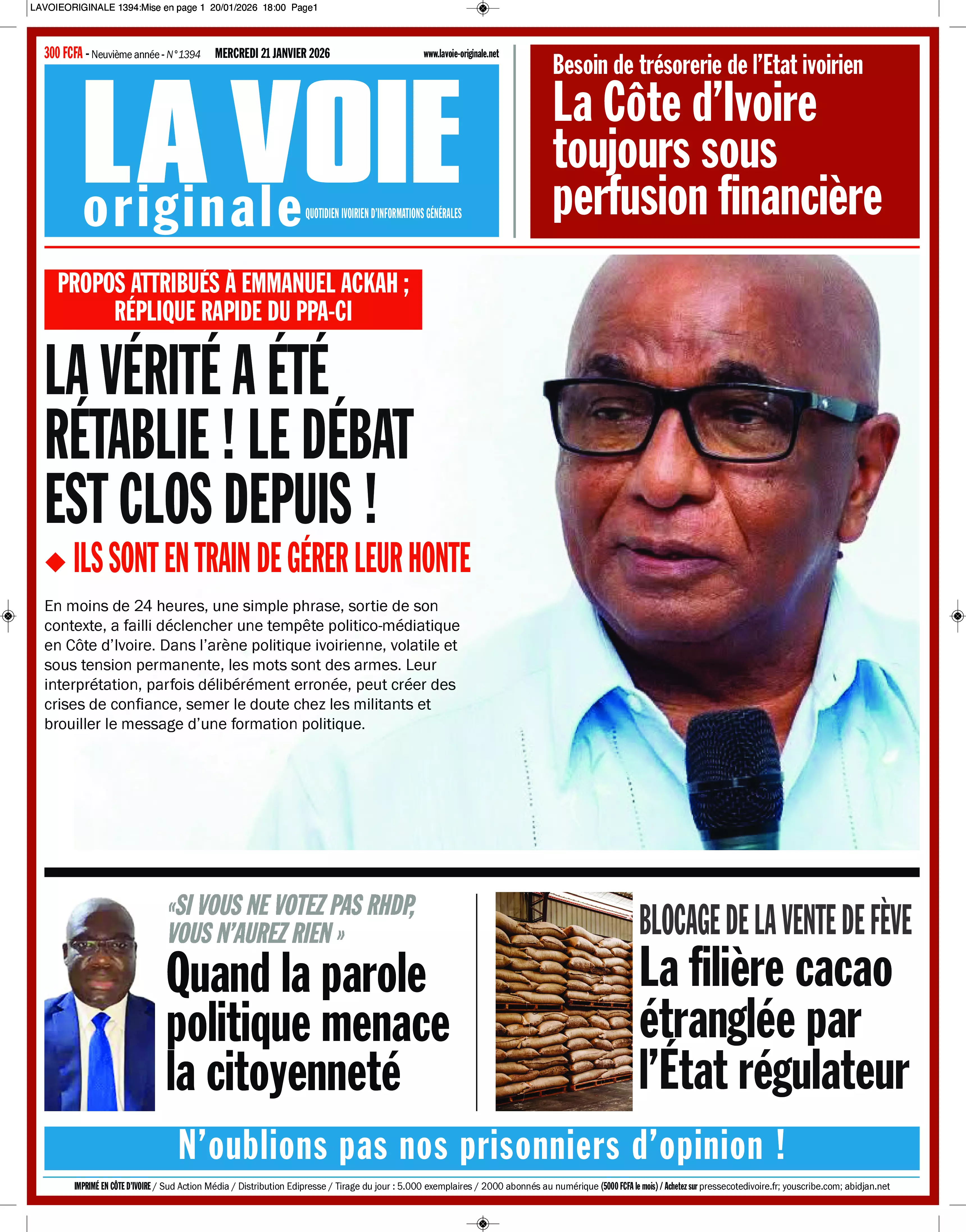 N° 1394 - 2026-01-21