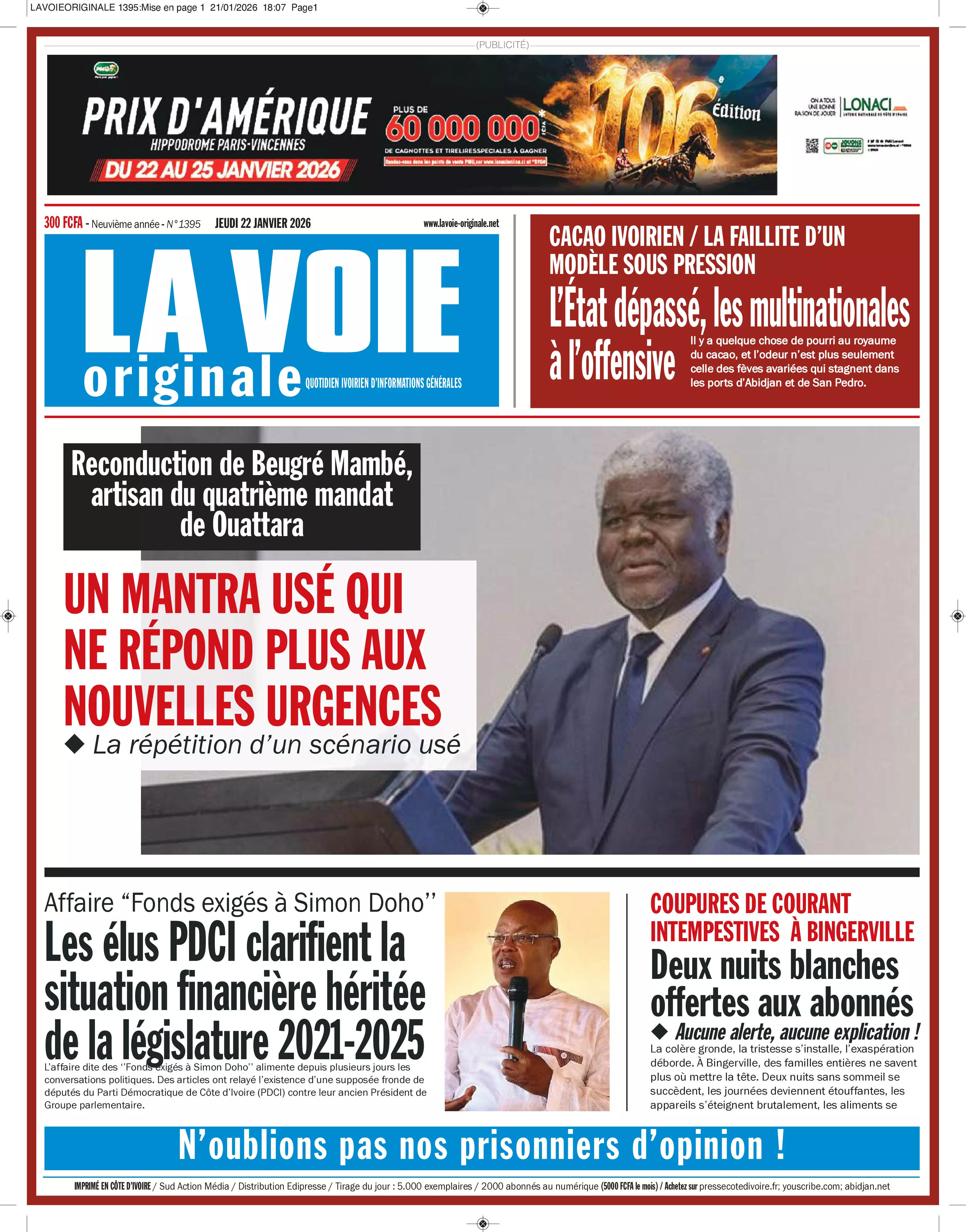 N° 1395 - 2026-01-22