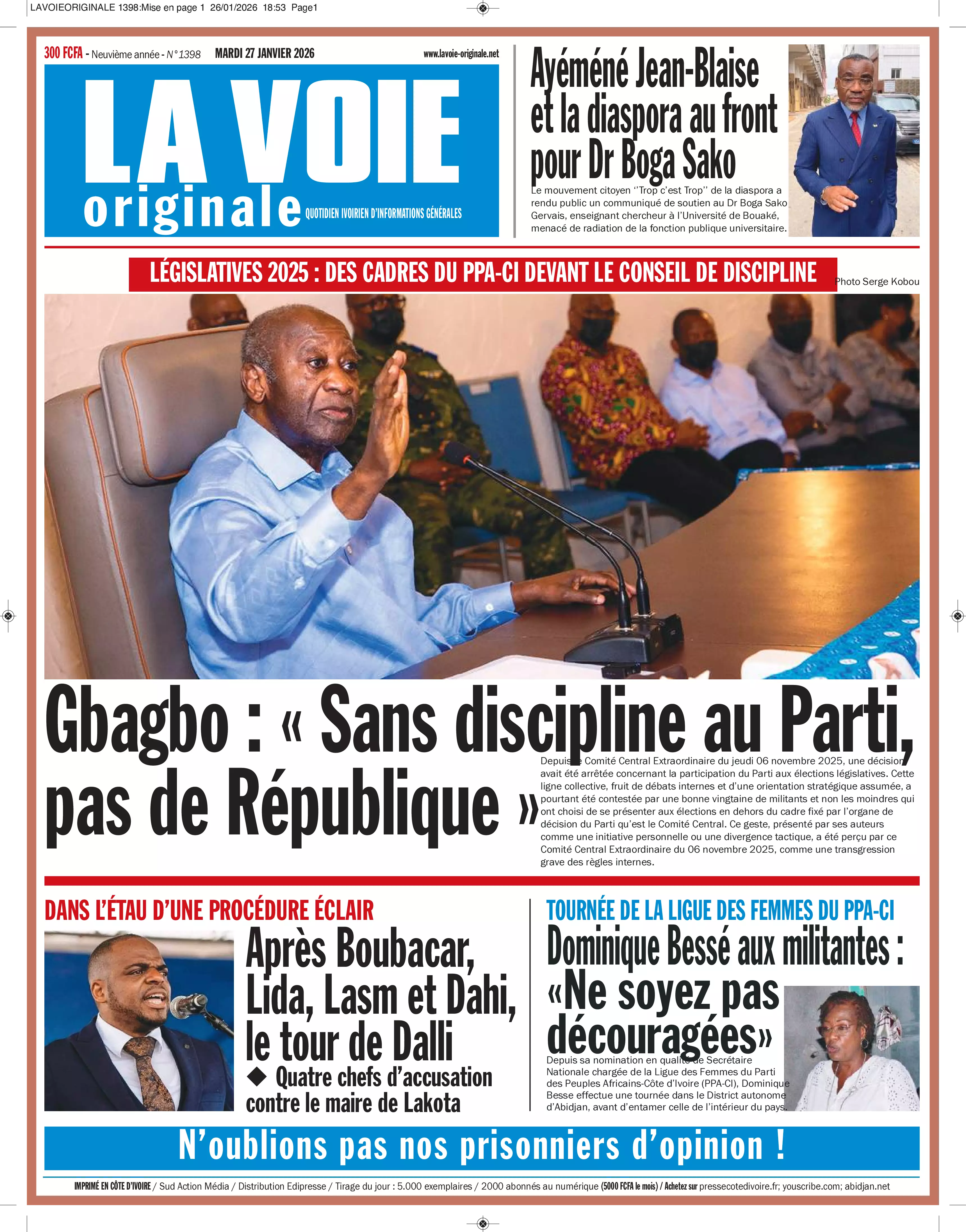 N° 1398 - 2026-01-27