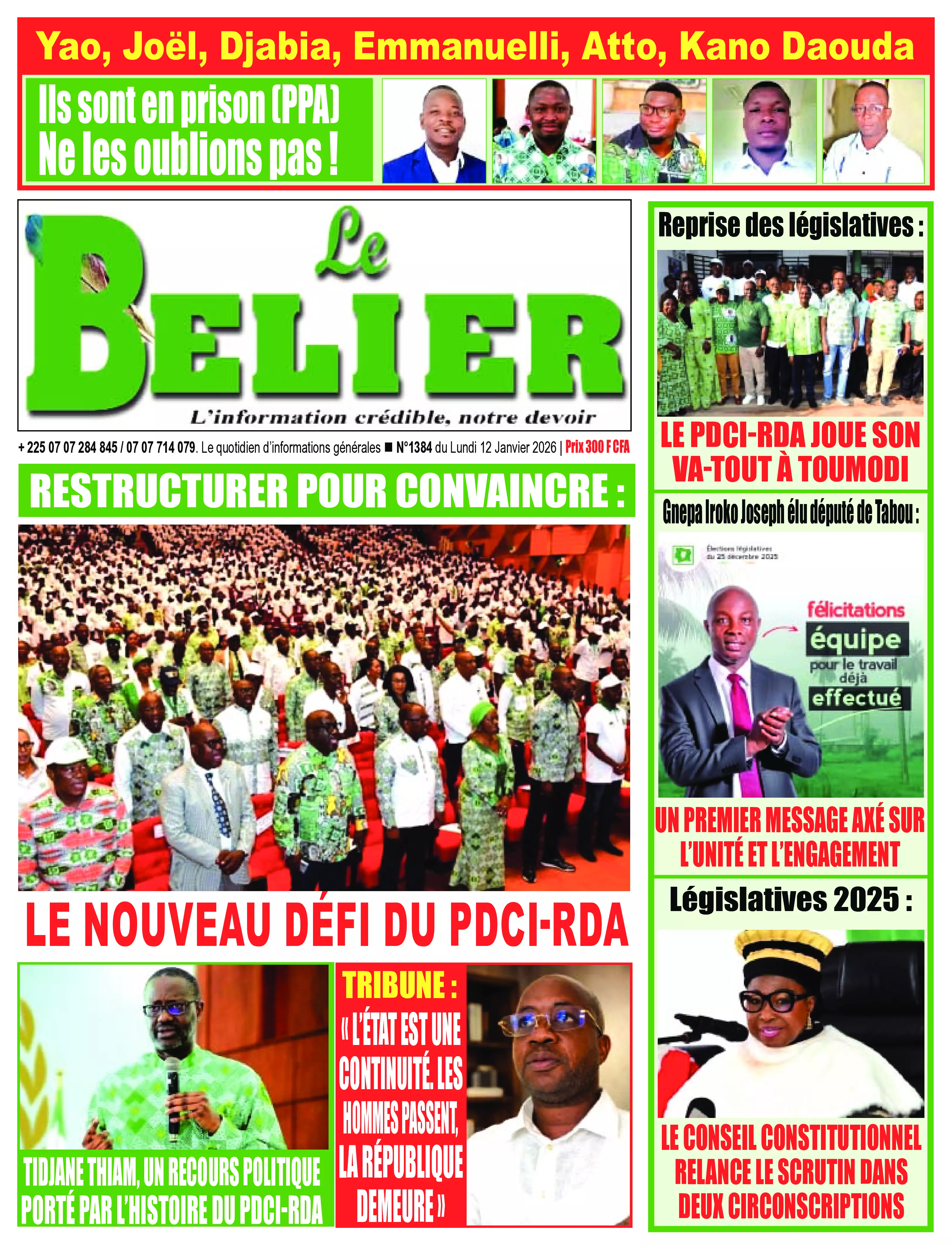 N° 1384 - 2026-01-12