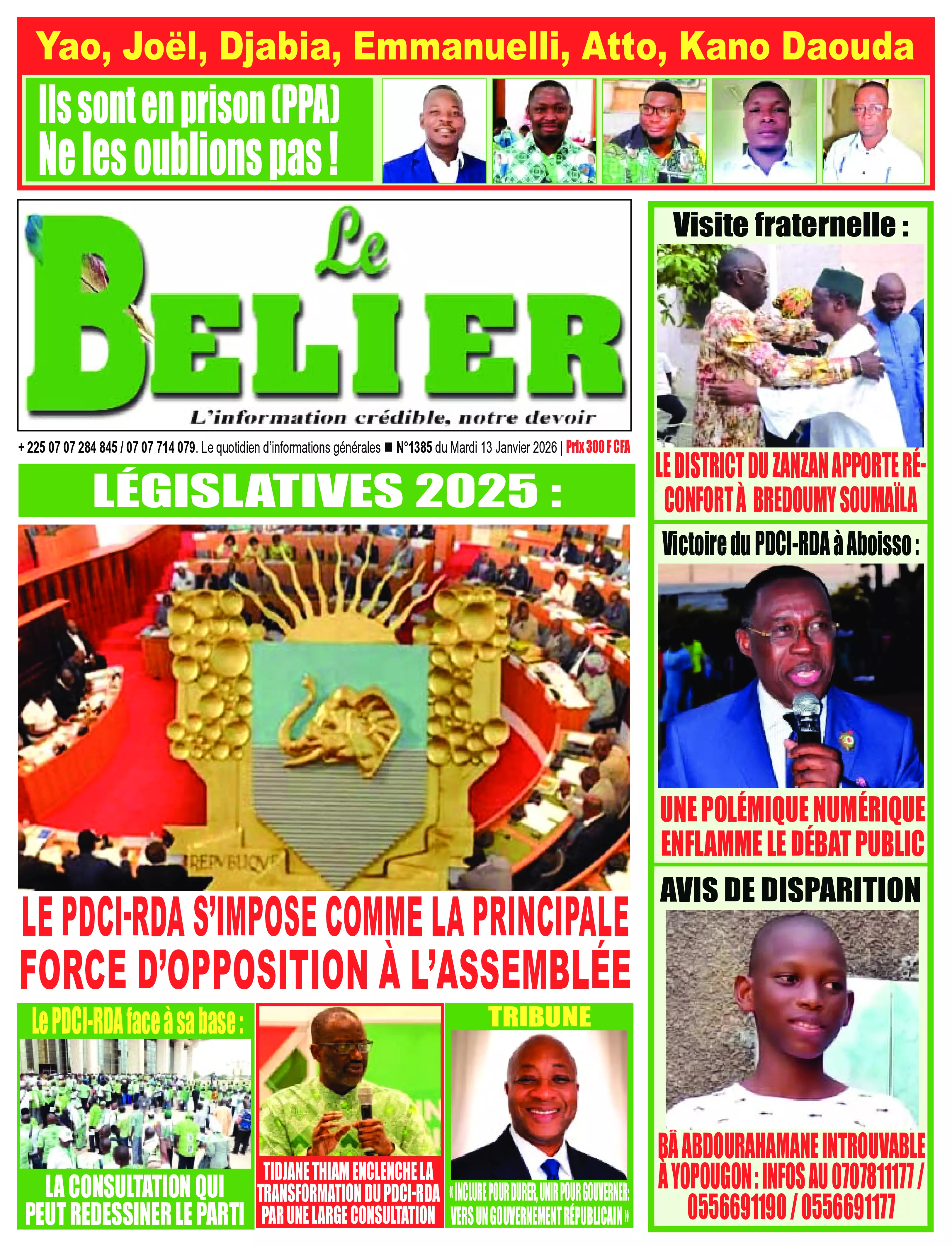 N° 1385 - 2026-01-13