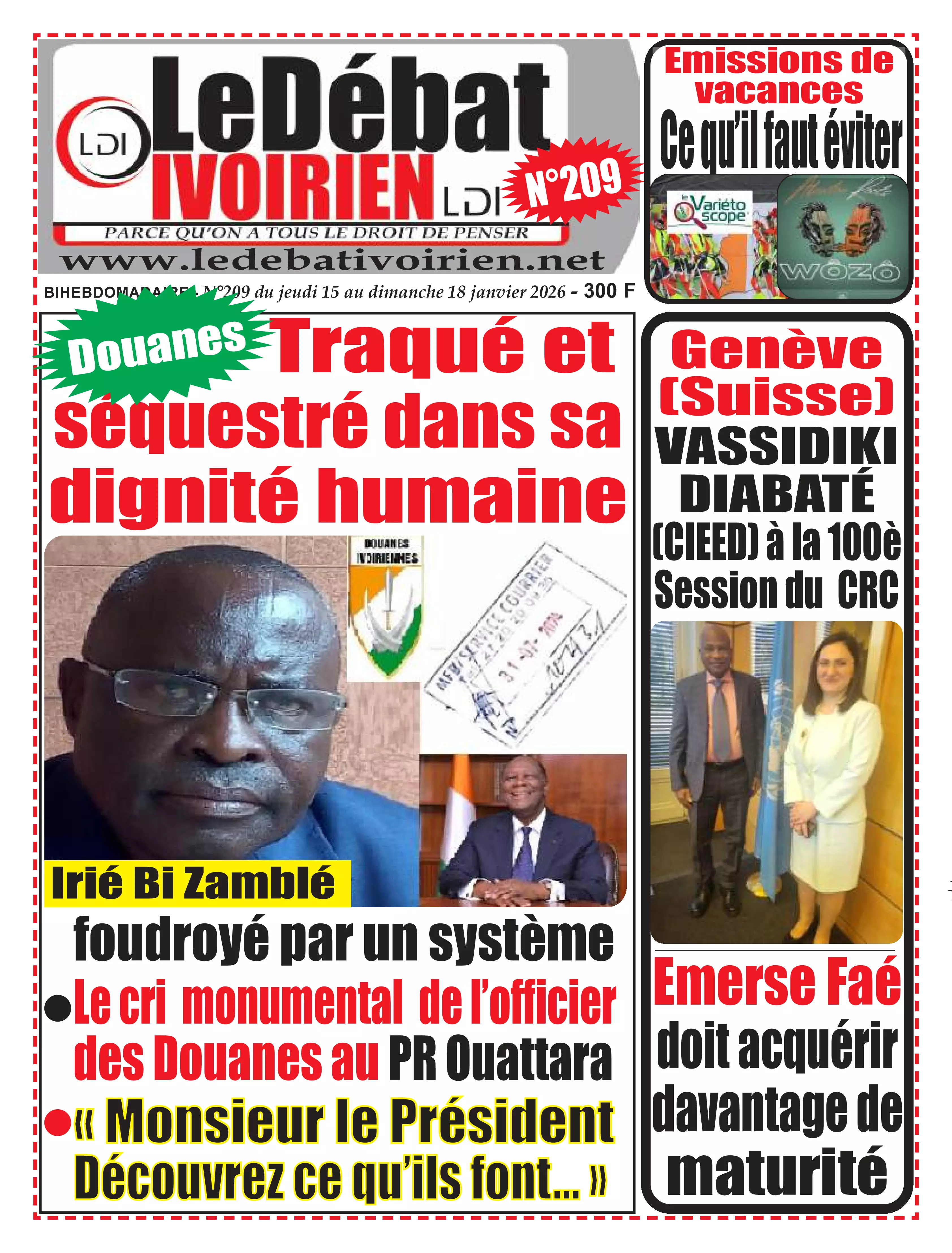 N° 209 - 2026-01-14