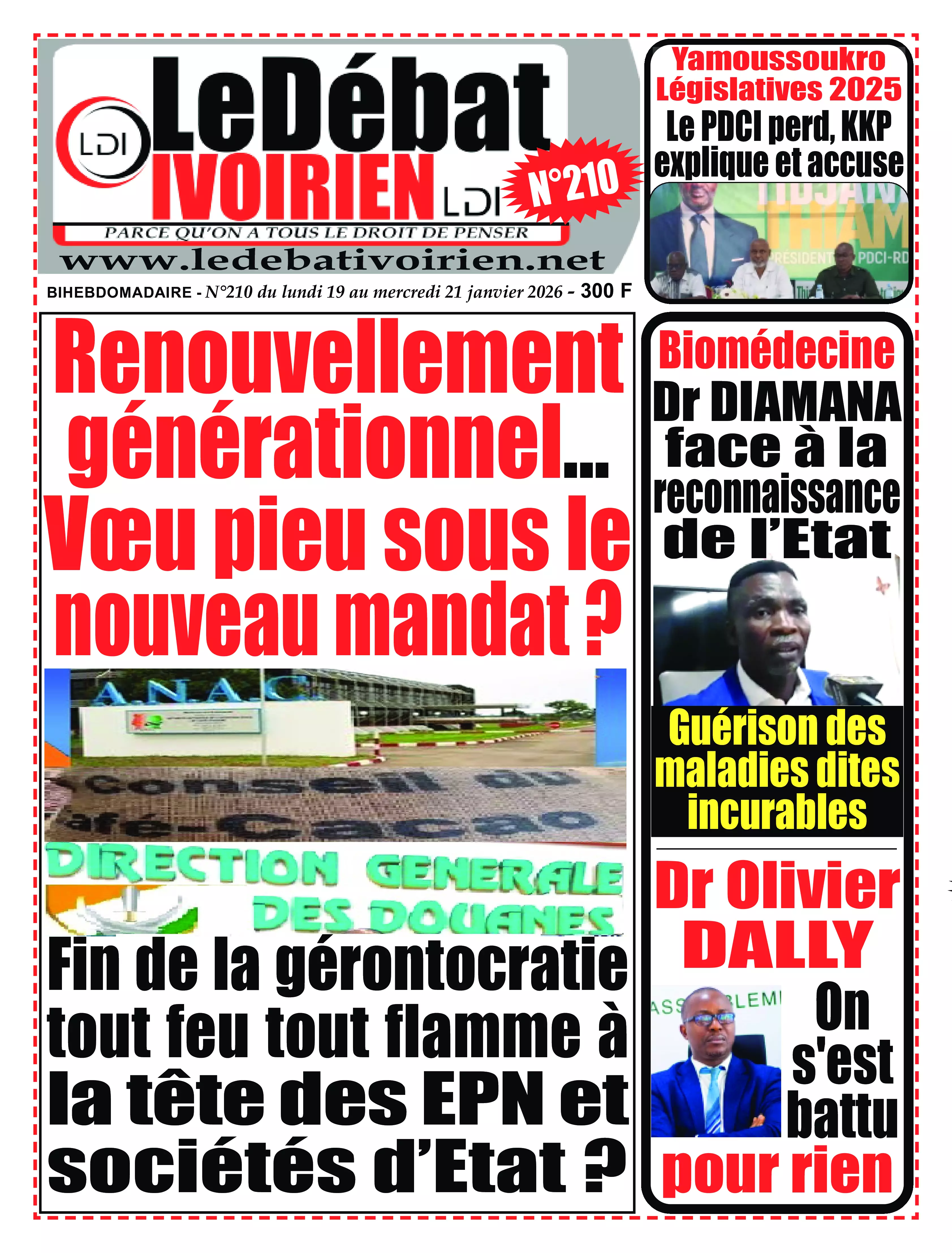 N° 210 - 2026-01-18