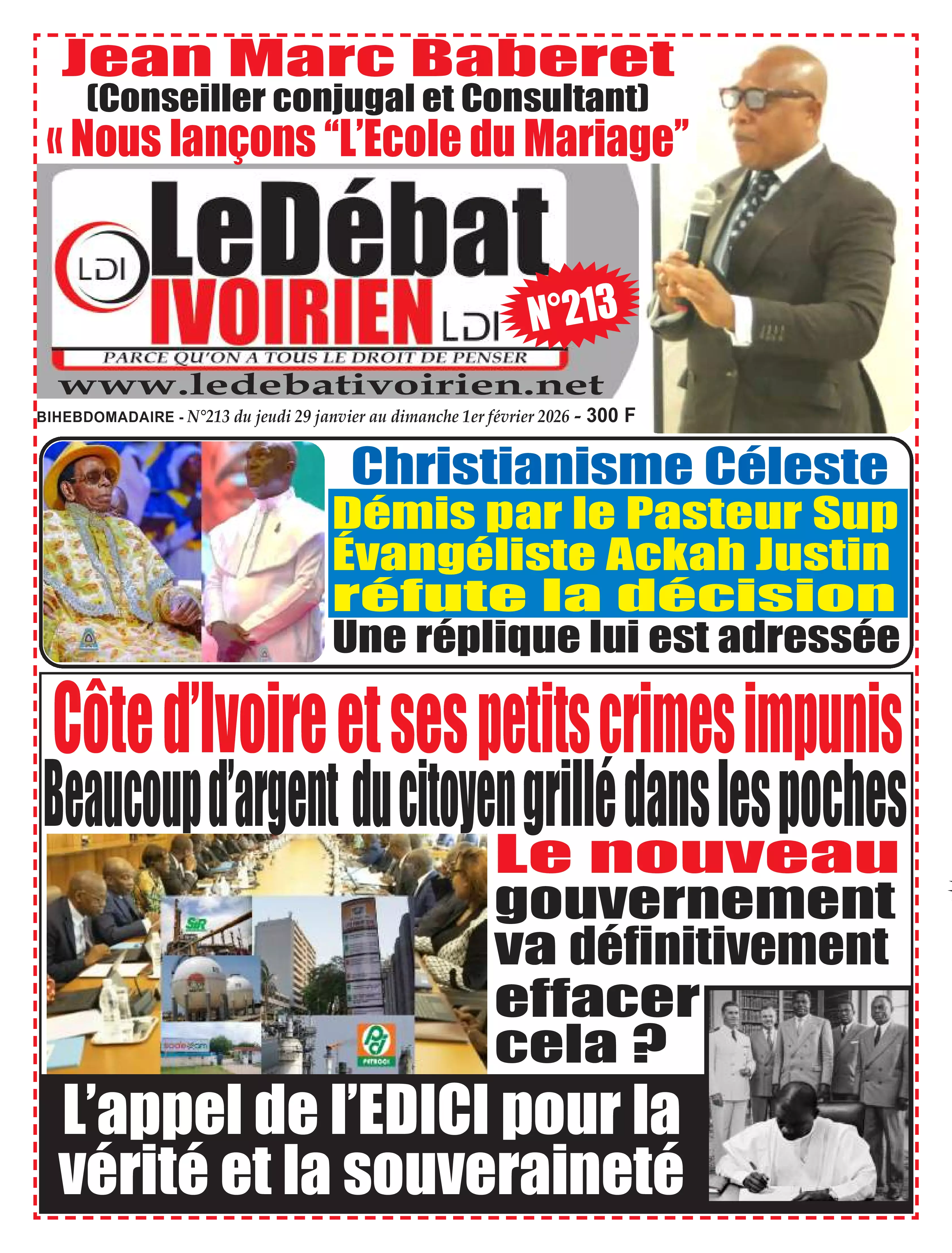 N° 213 - 2026-01-29