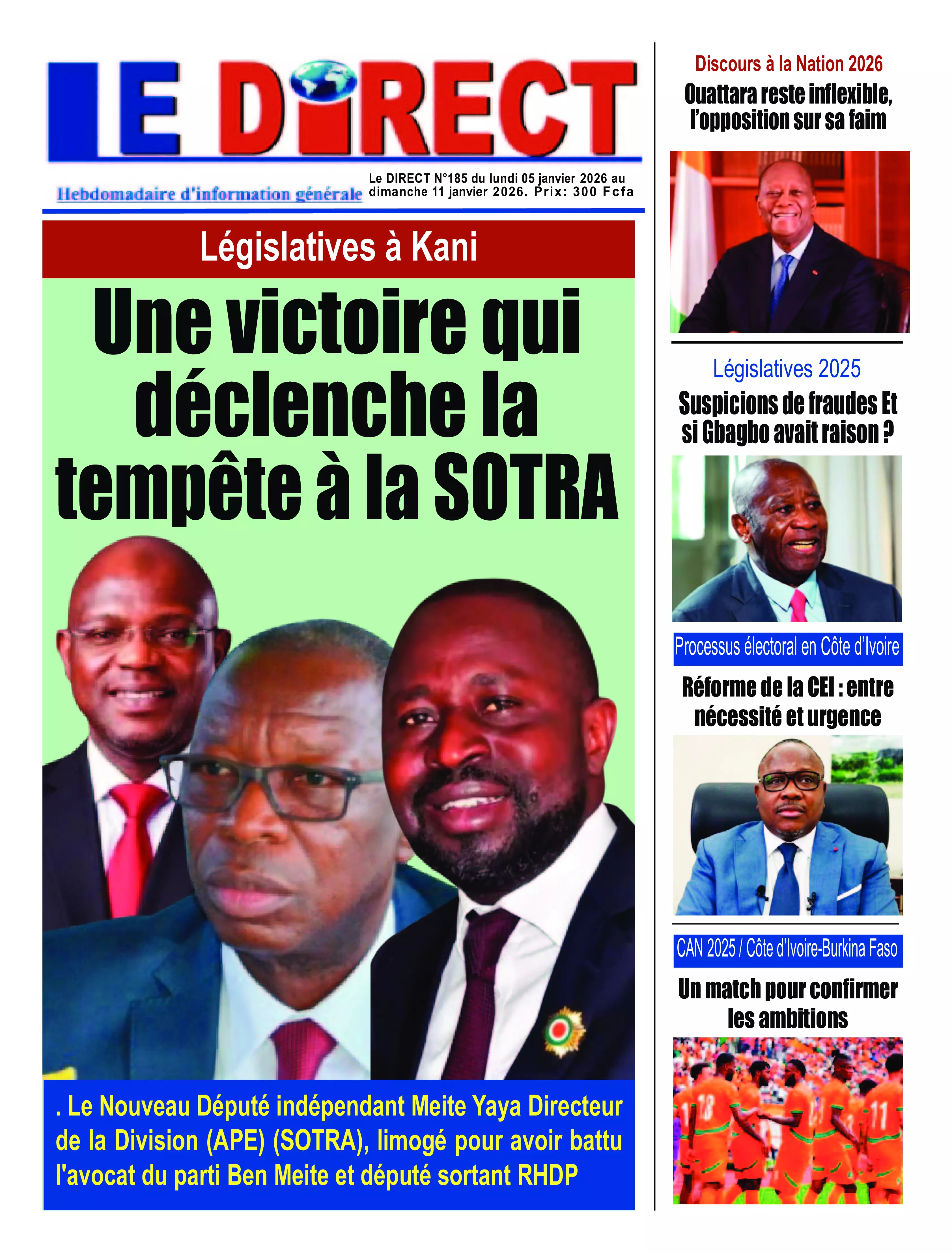 N° 185 - 2026-01-05