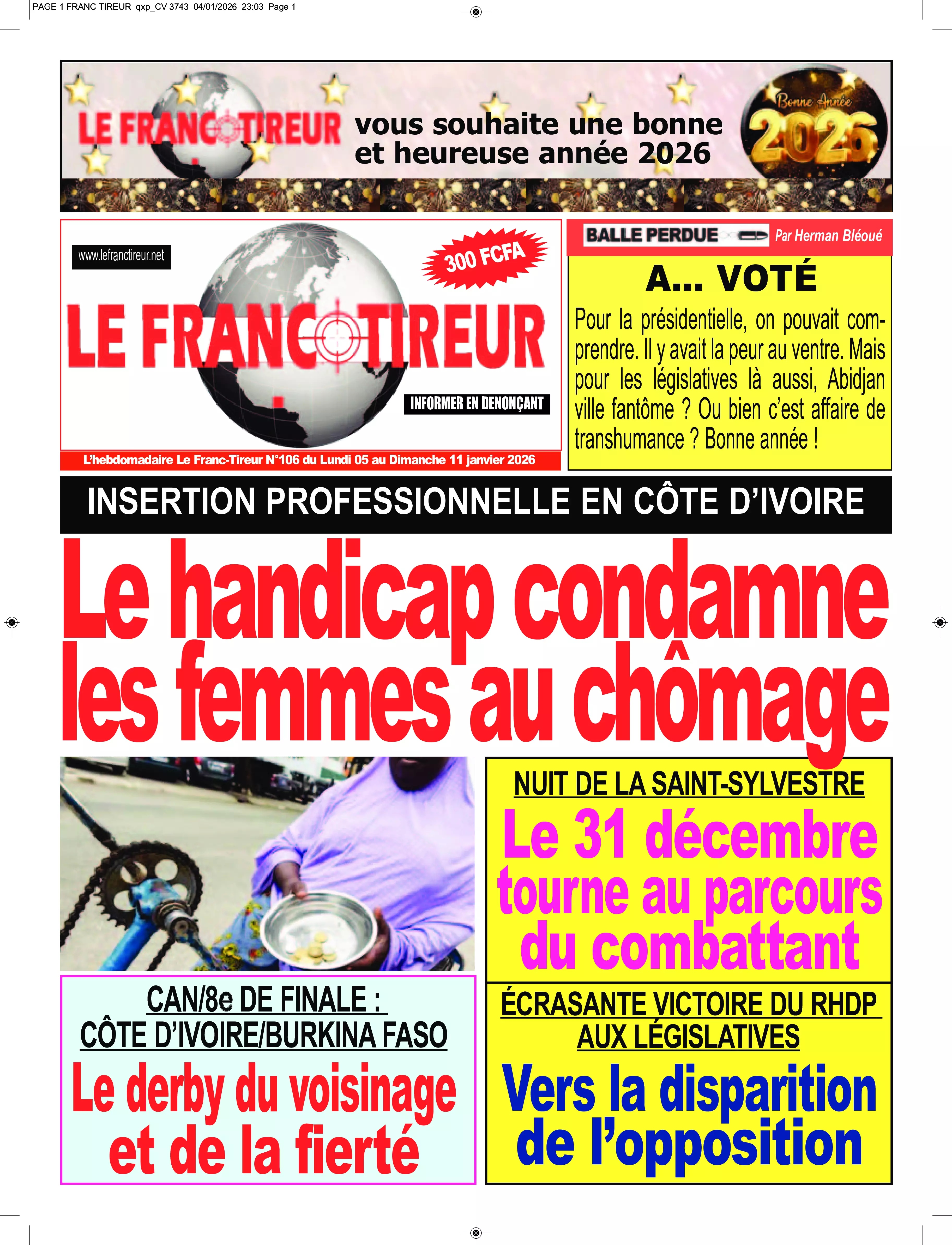N° 106 - 2026-01-05
