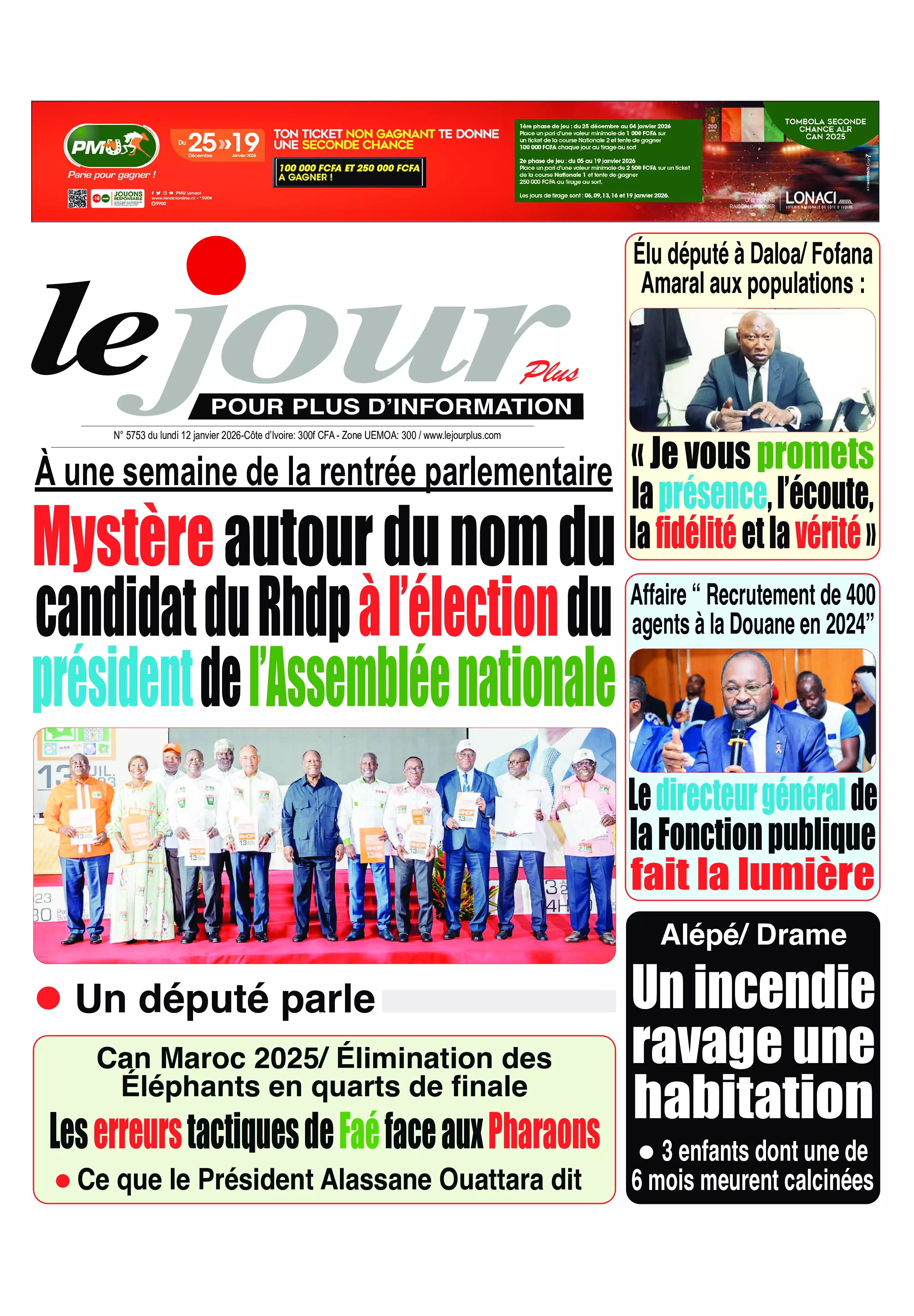 N° 5753 - 2026-01-12