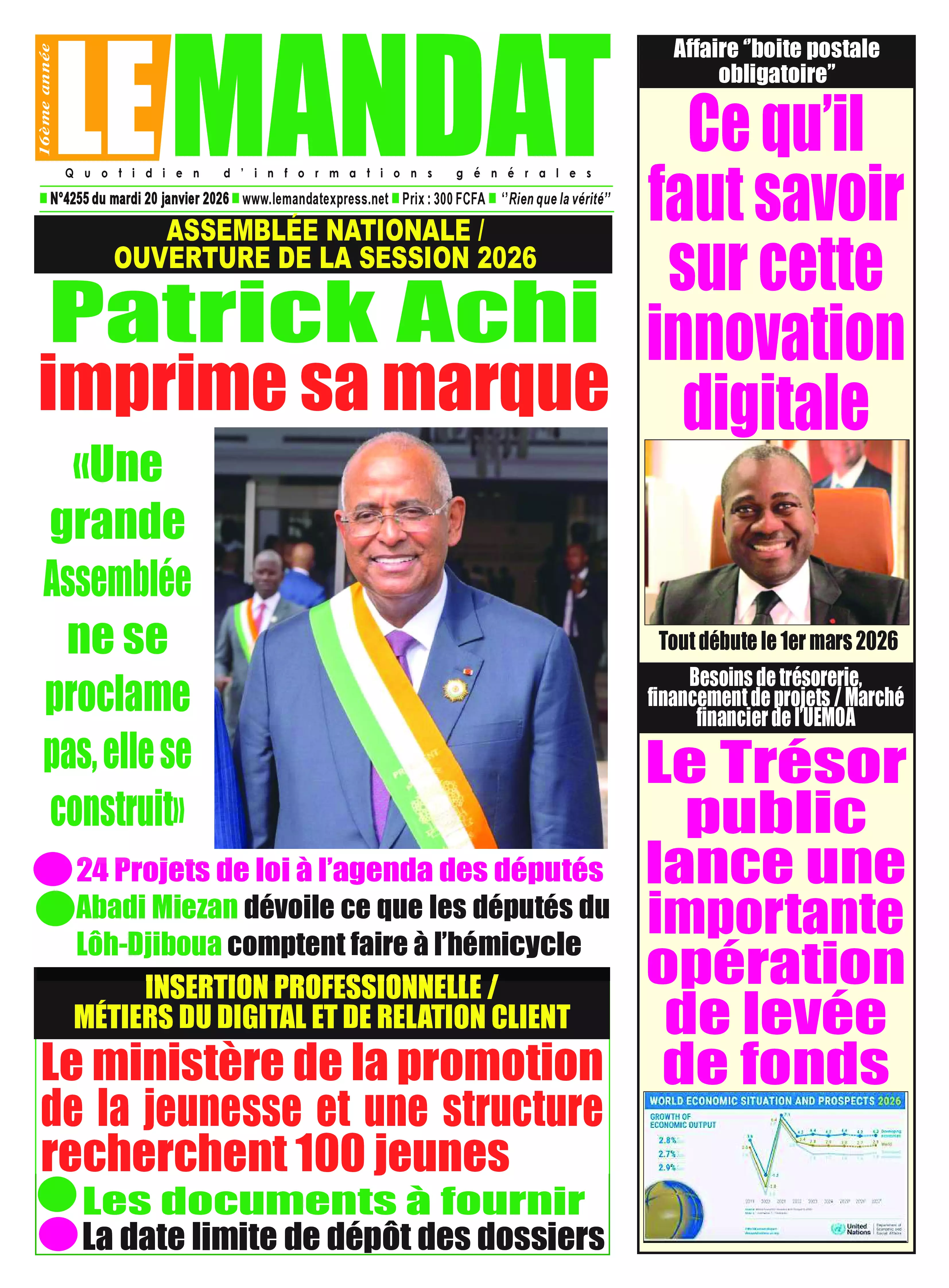 N° 4255 - 2026-01-20