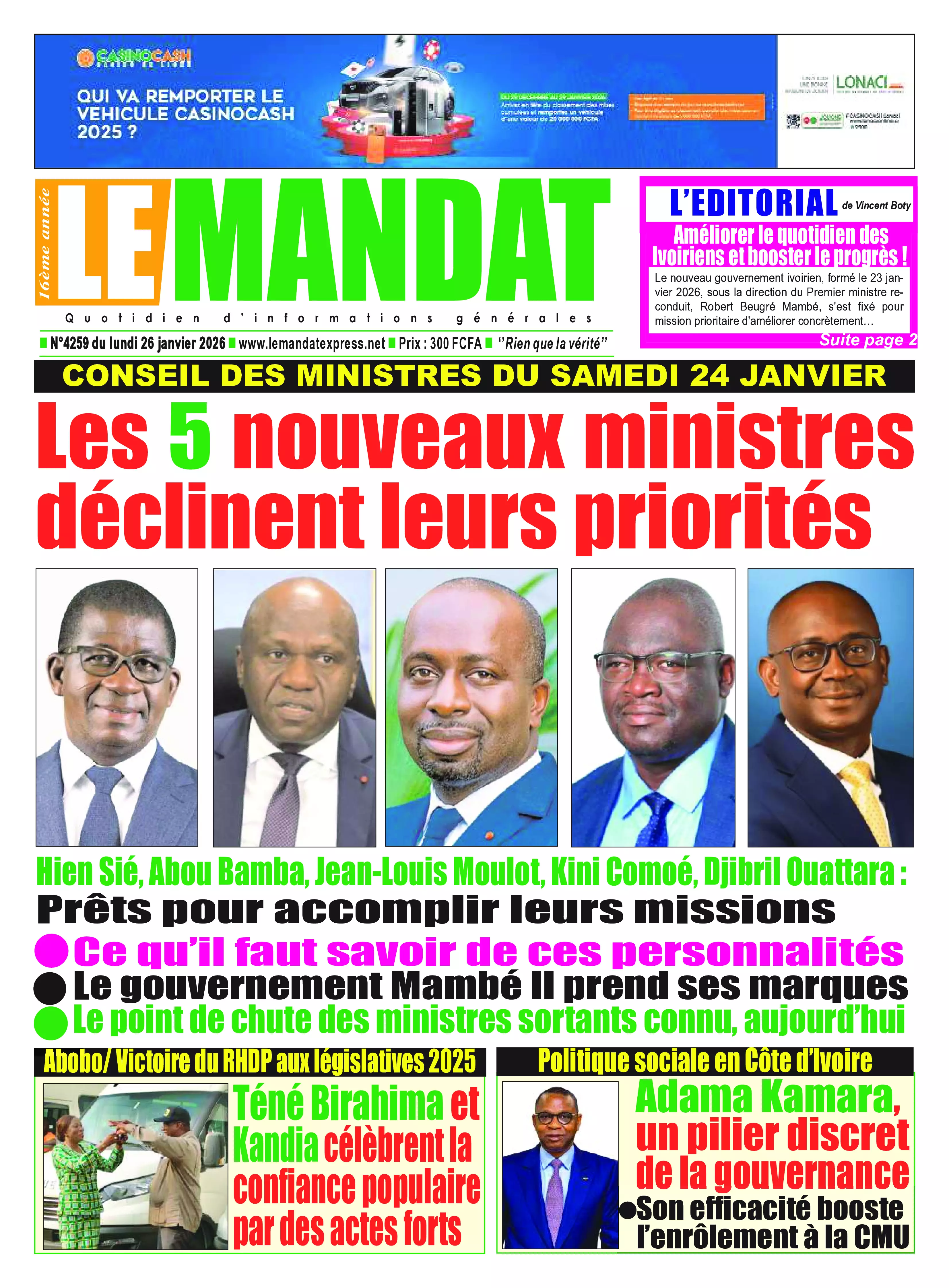 N° 4259 - 2026-01-26