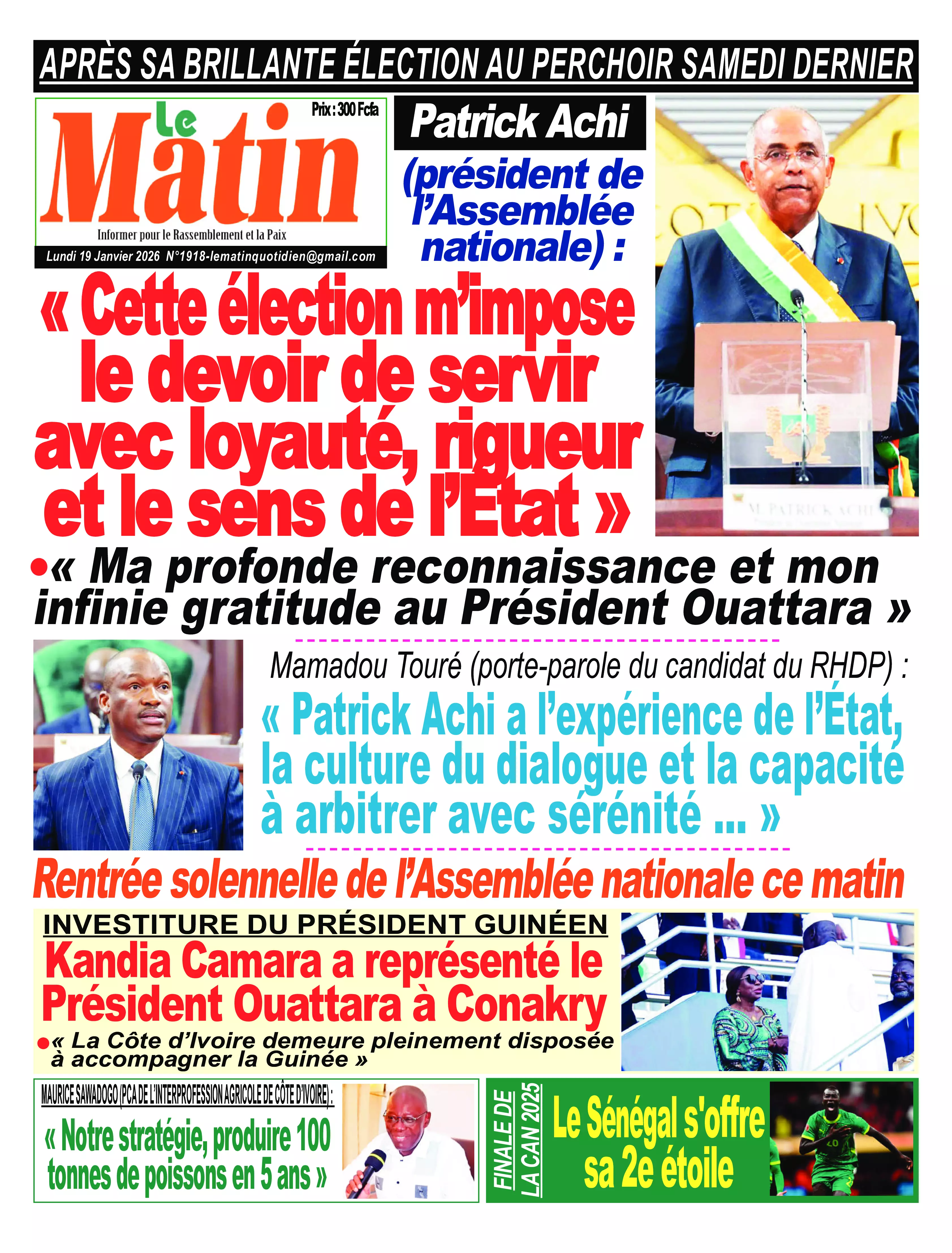 N° 1918 - 2026-01-19