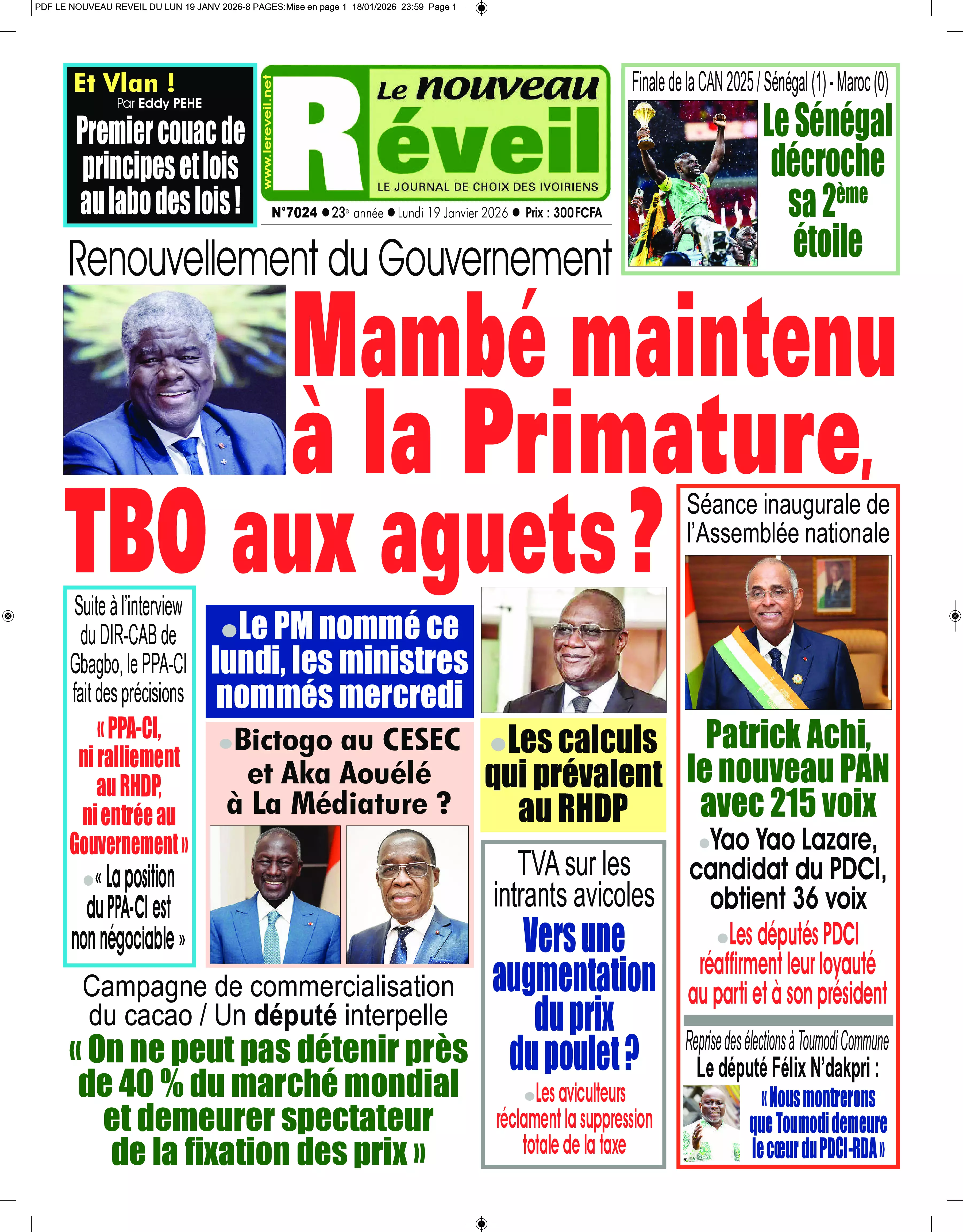N° 7024 - 2026-01-19