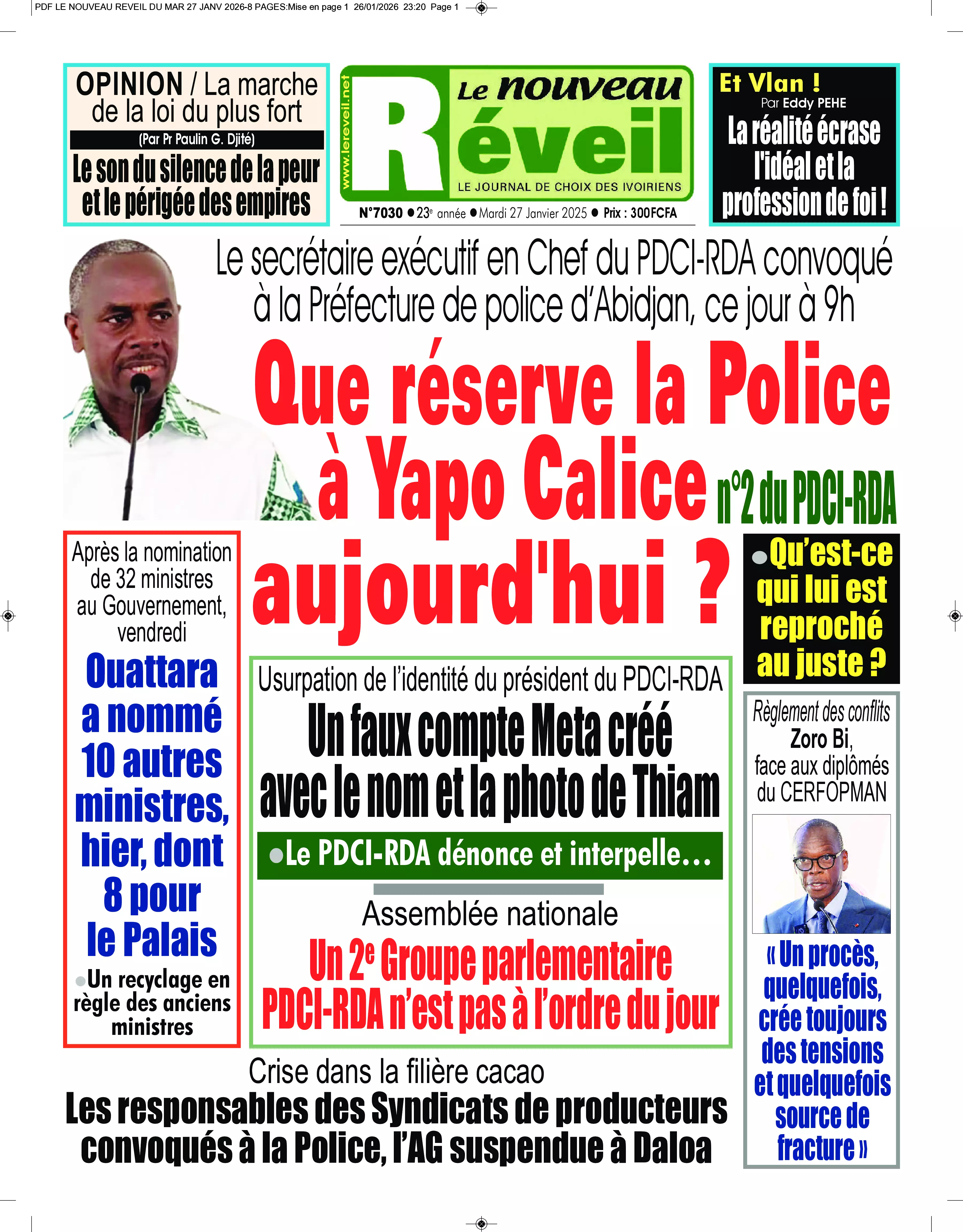 N° 7030 - 2026-01-27