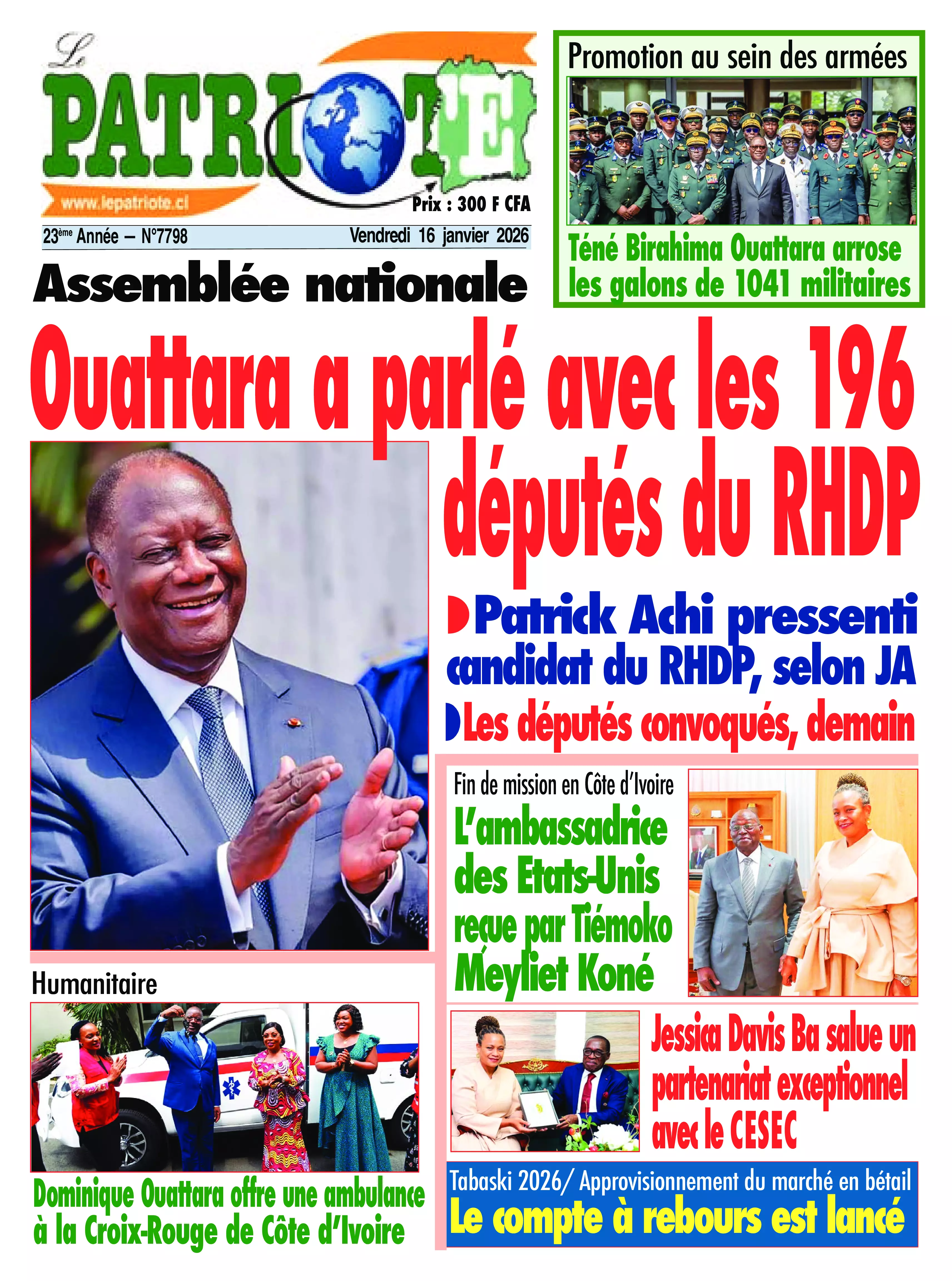 N° 7798 - 2026-01-16