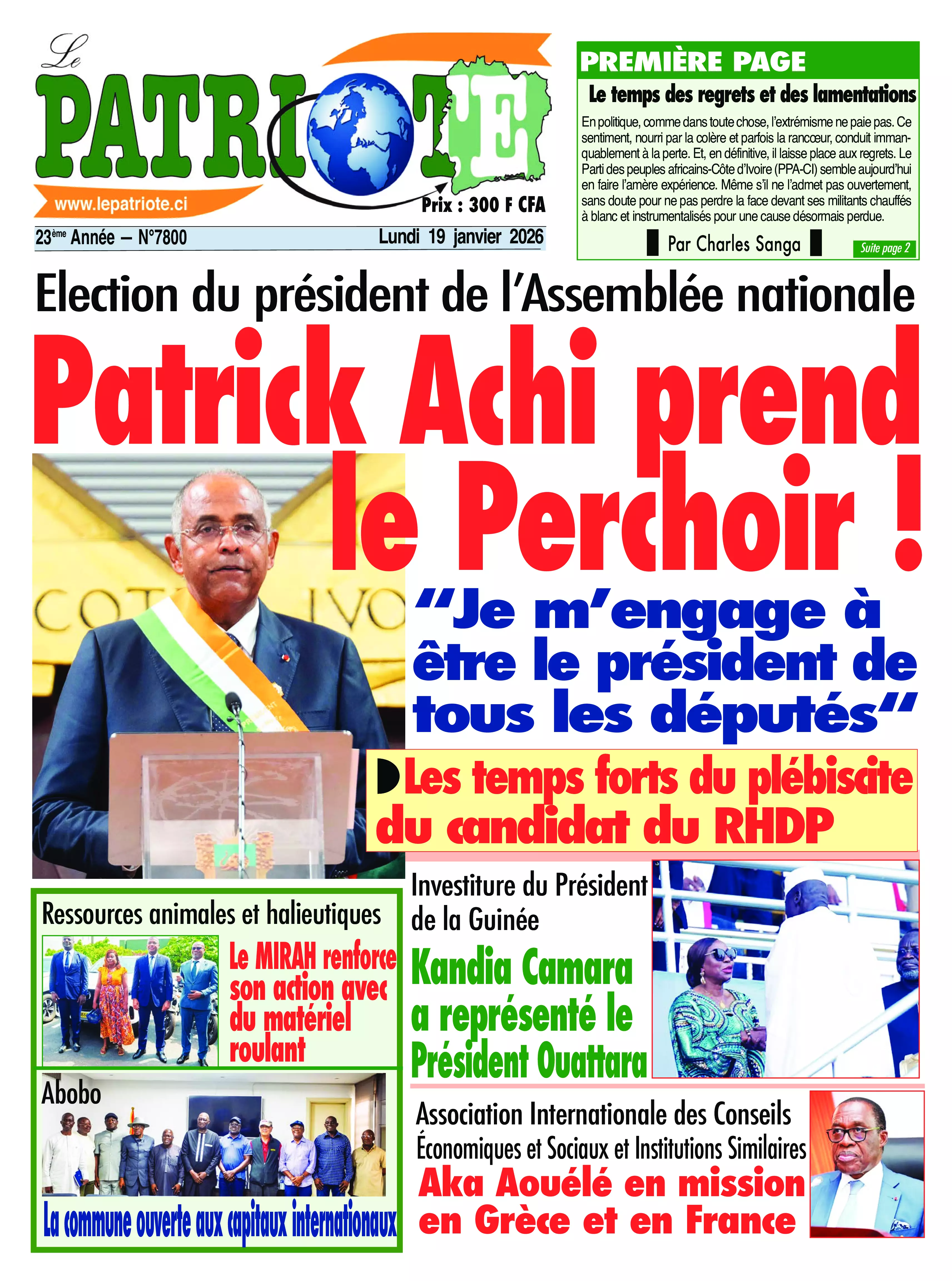 N° 7800 - 2026-01-19