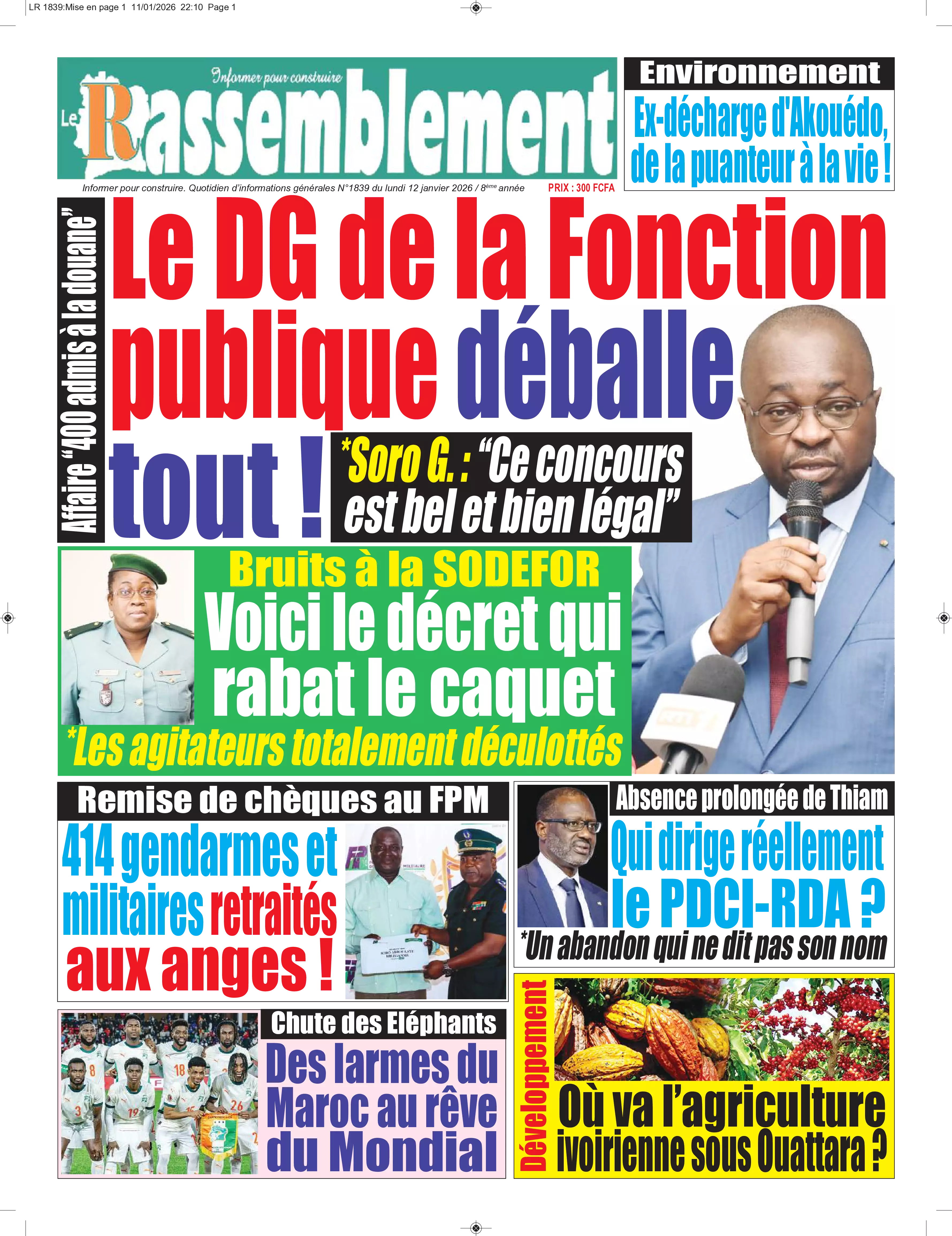 N° 1839 - 2026-01-12