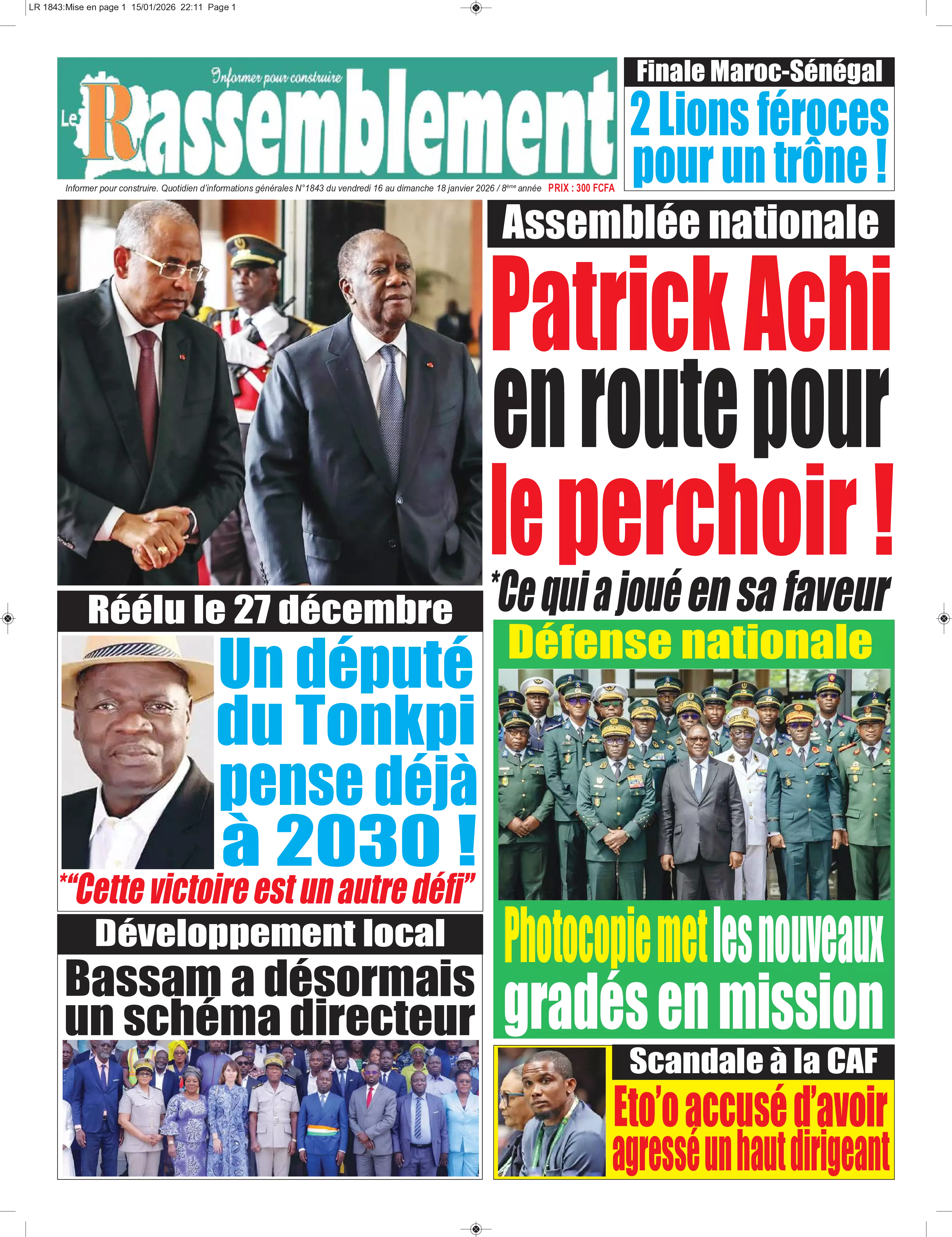 N° 1843 - 2026-01-16