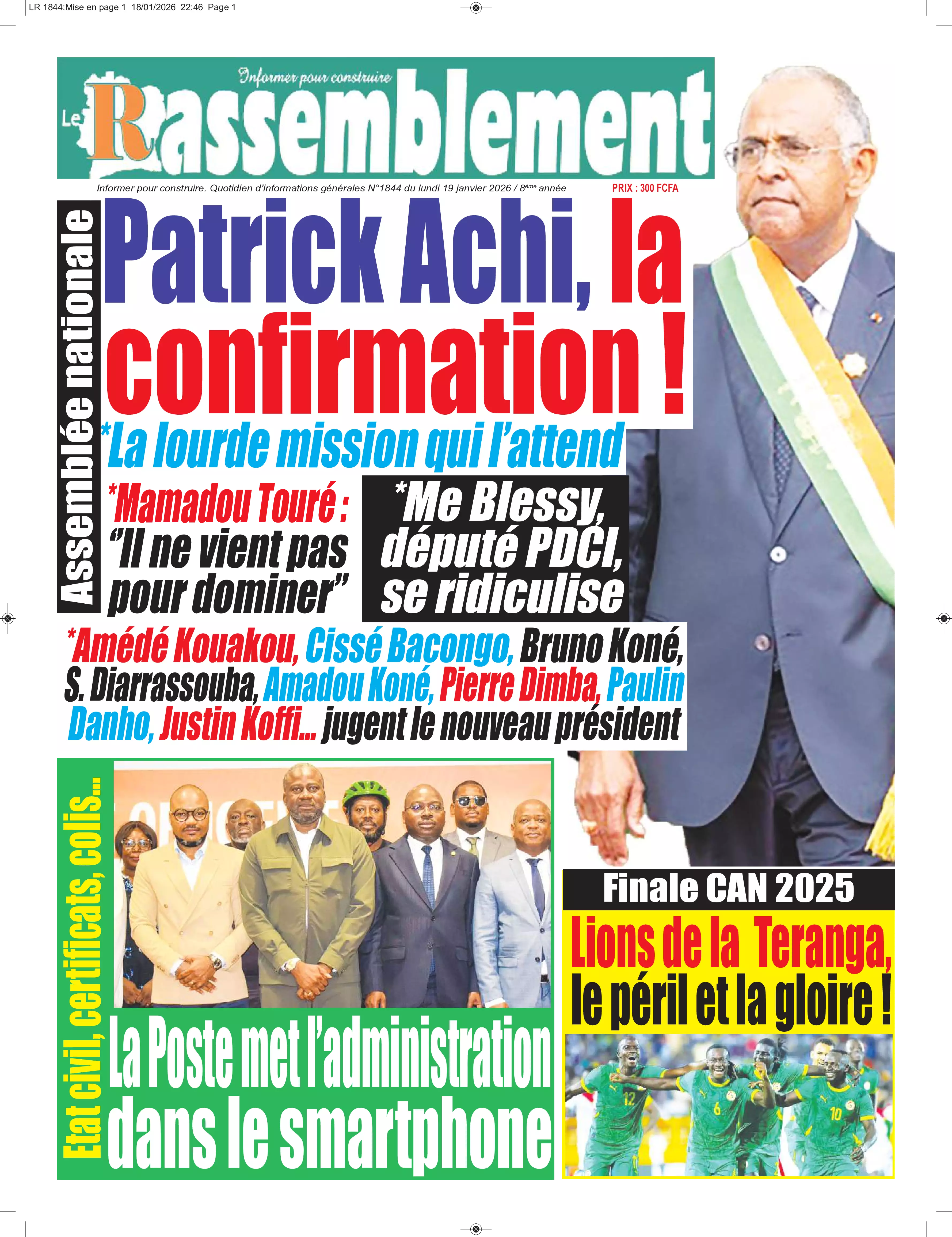 N° 1844 - 2026-01-19