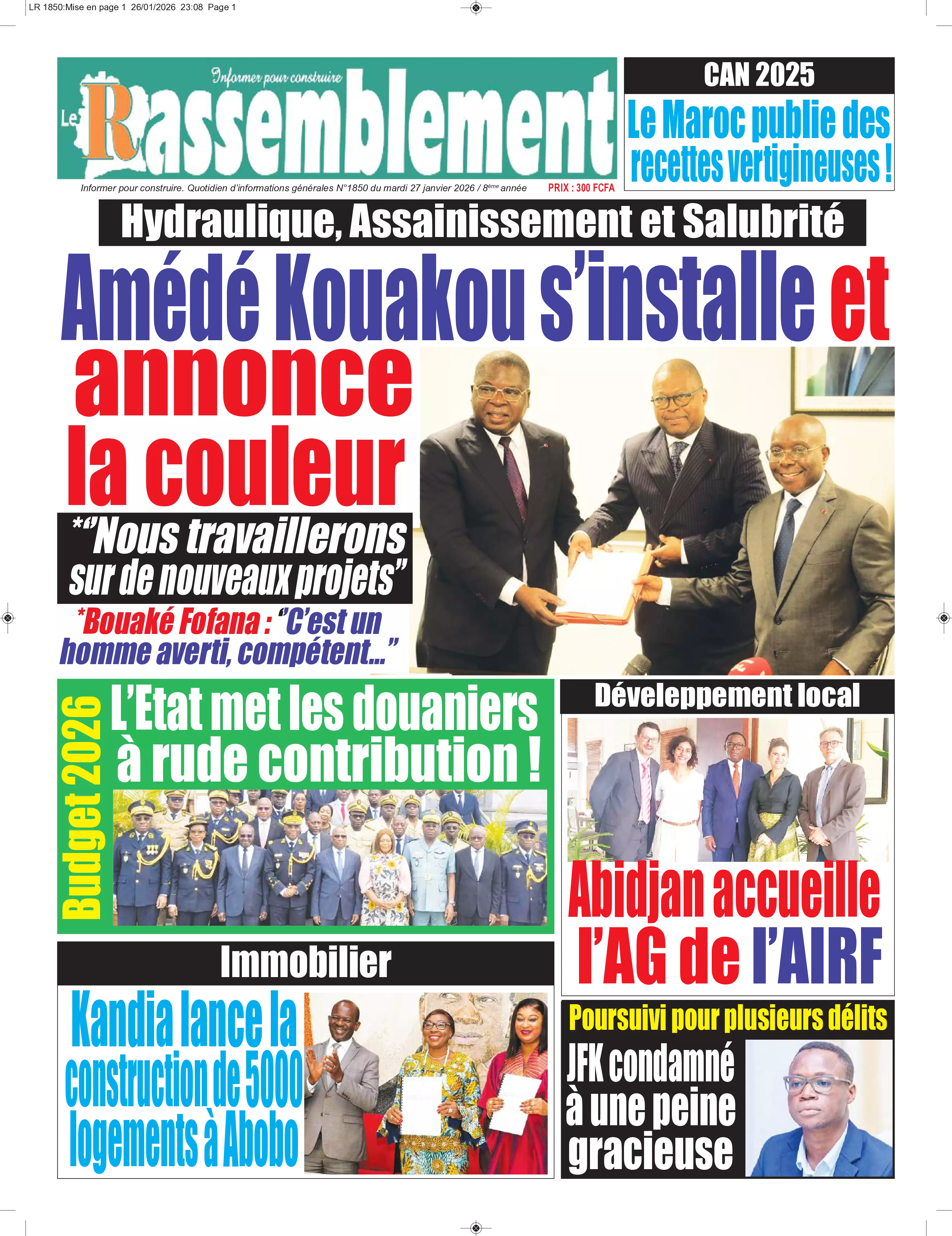 N° 1850 - 2026-01-27