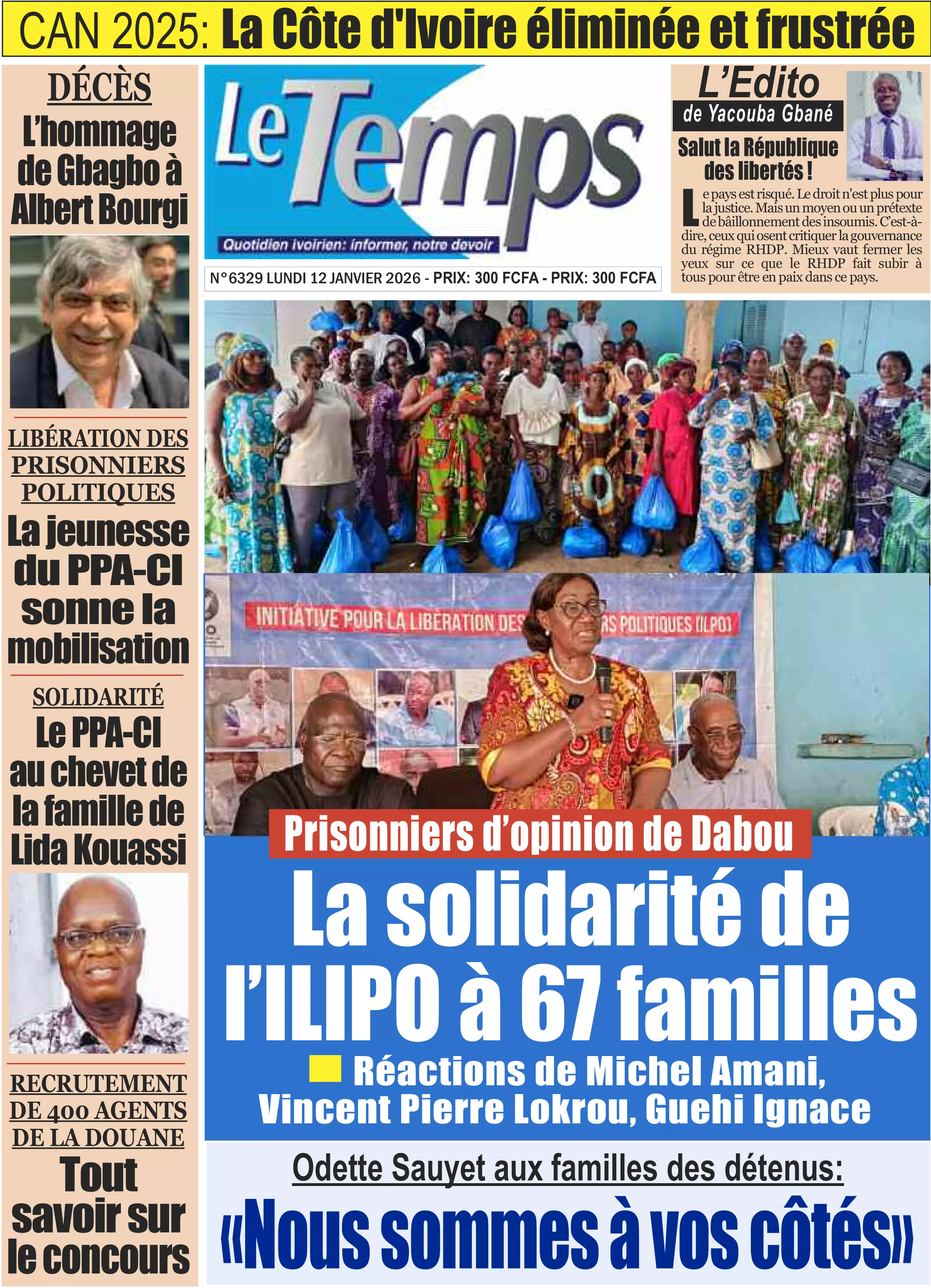 N° 6329 - 2026-01-12