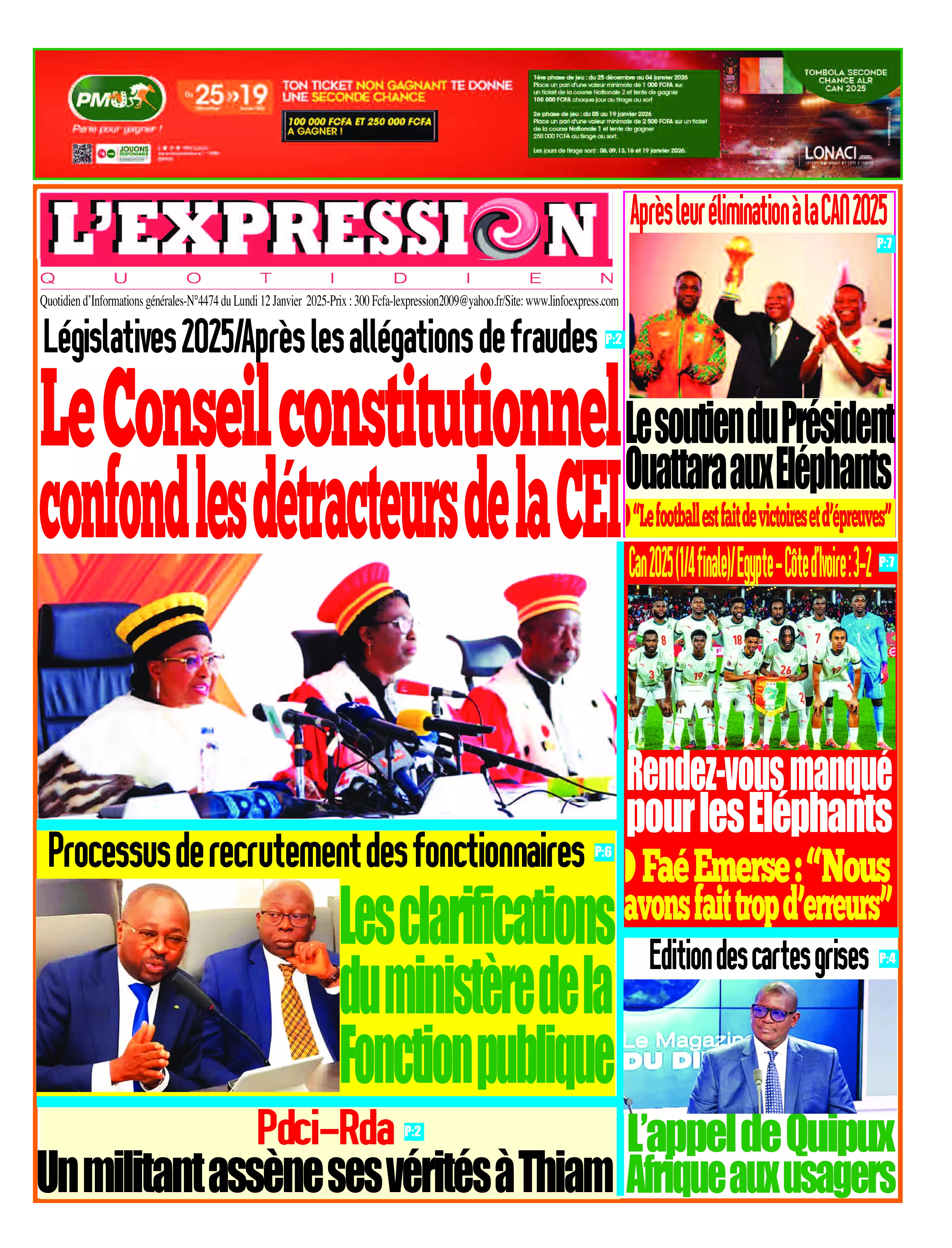 N° 4474 - 2026-01-12