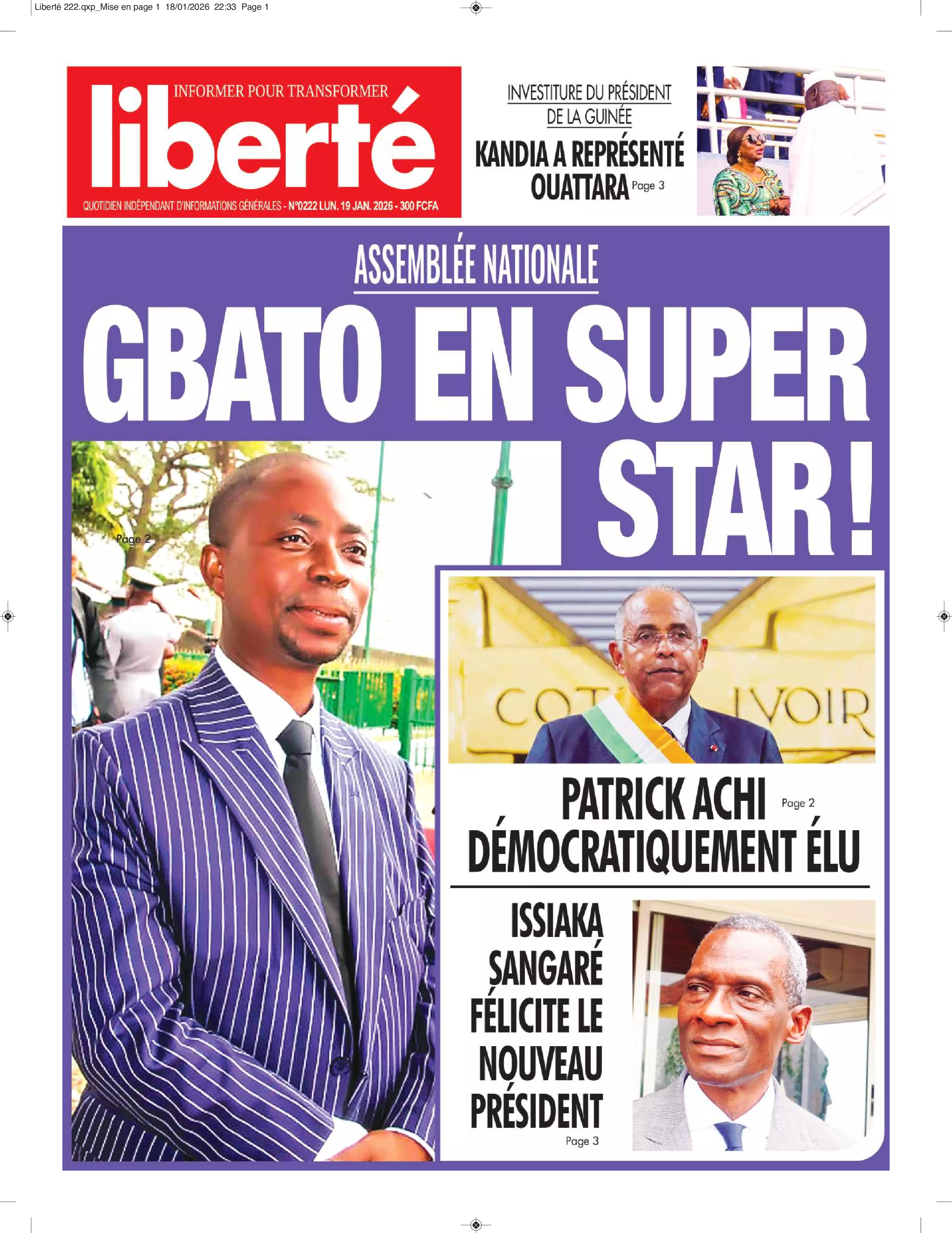 N° 222 - 2026-01-19