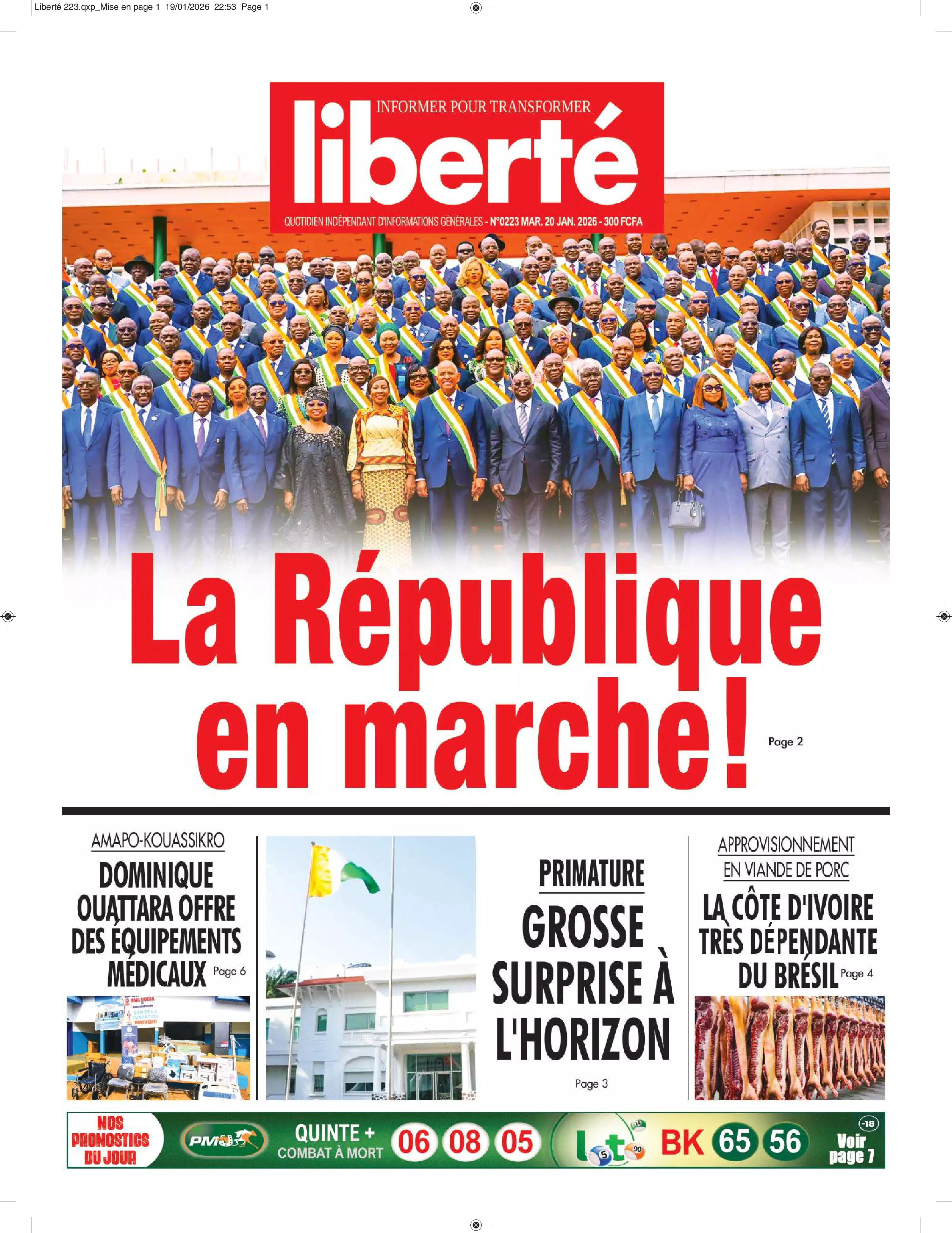 N° 223 - 2026-01-20