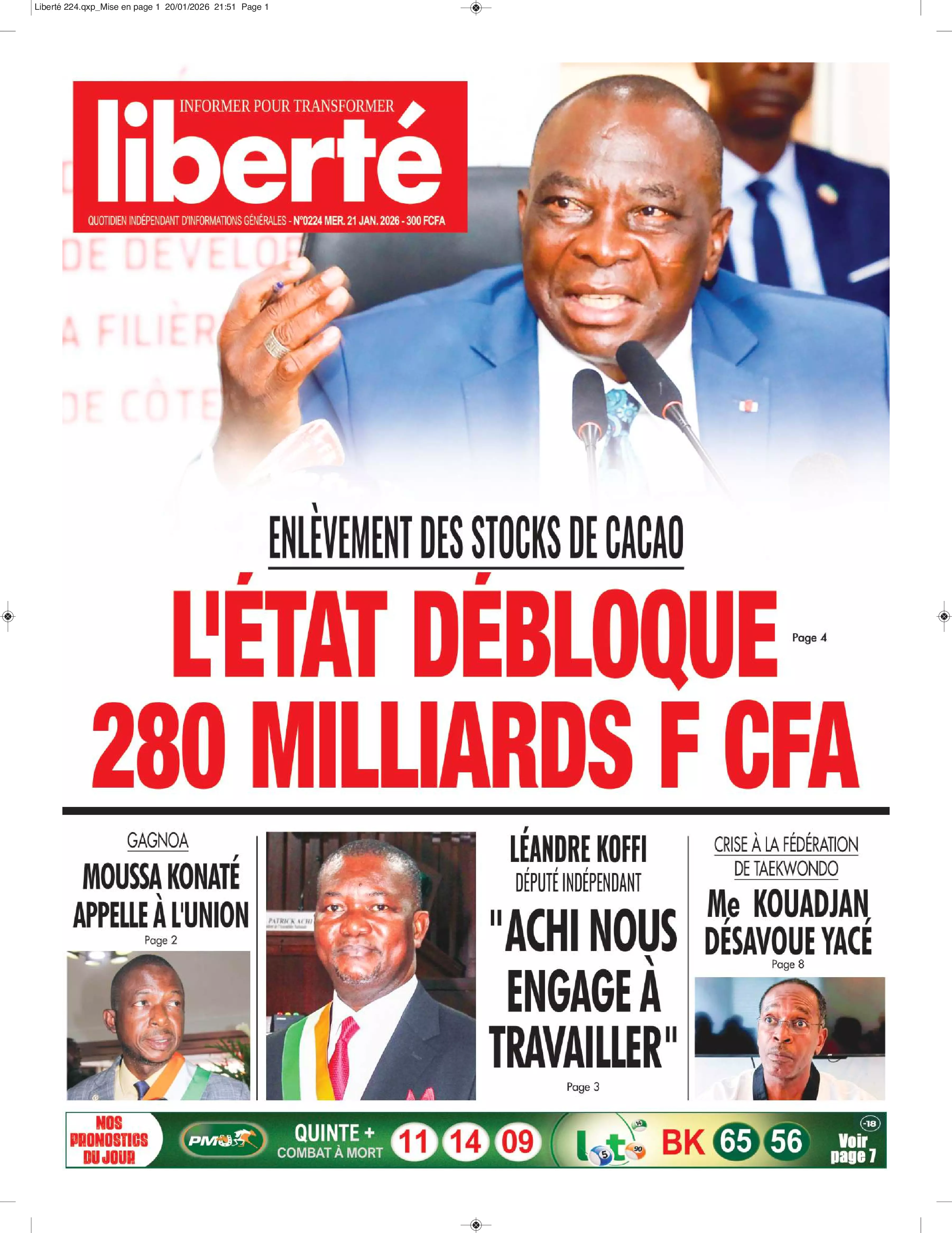 N° 224 - 2026-01-21