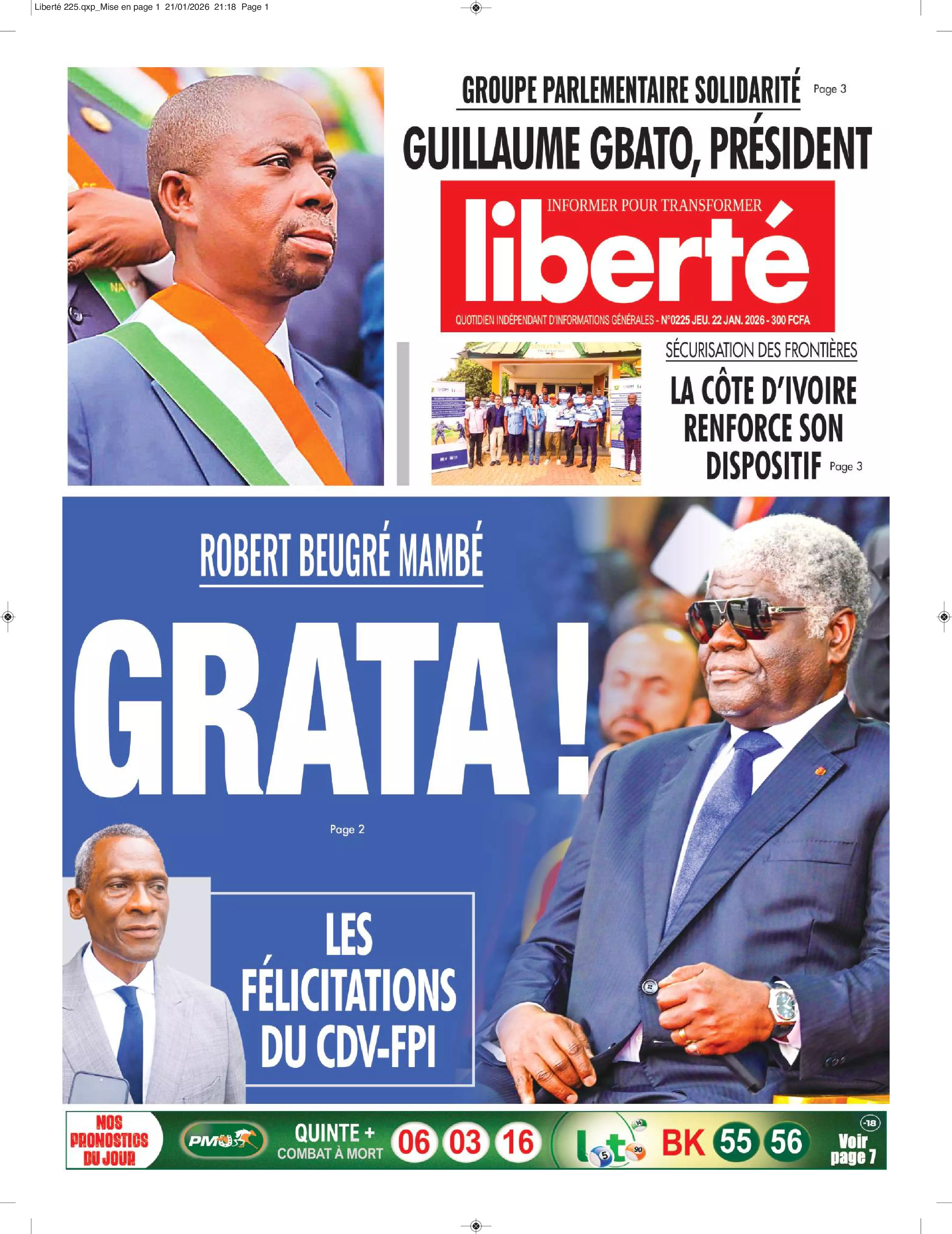 N° 225 - 2026-01-22