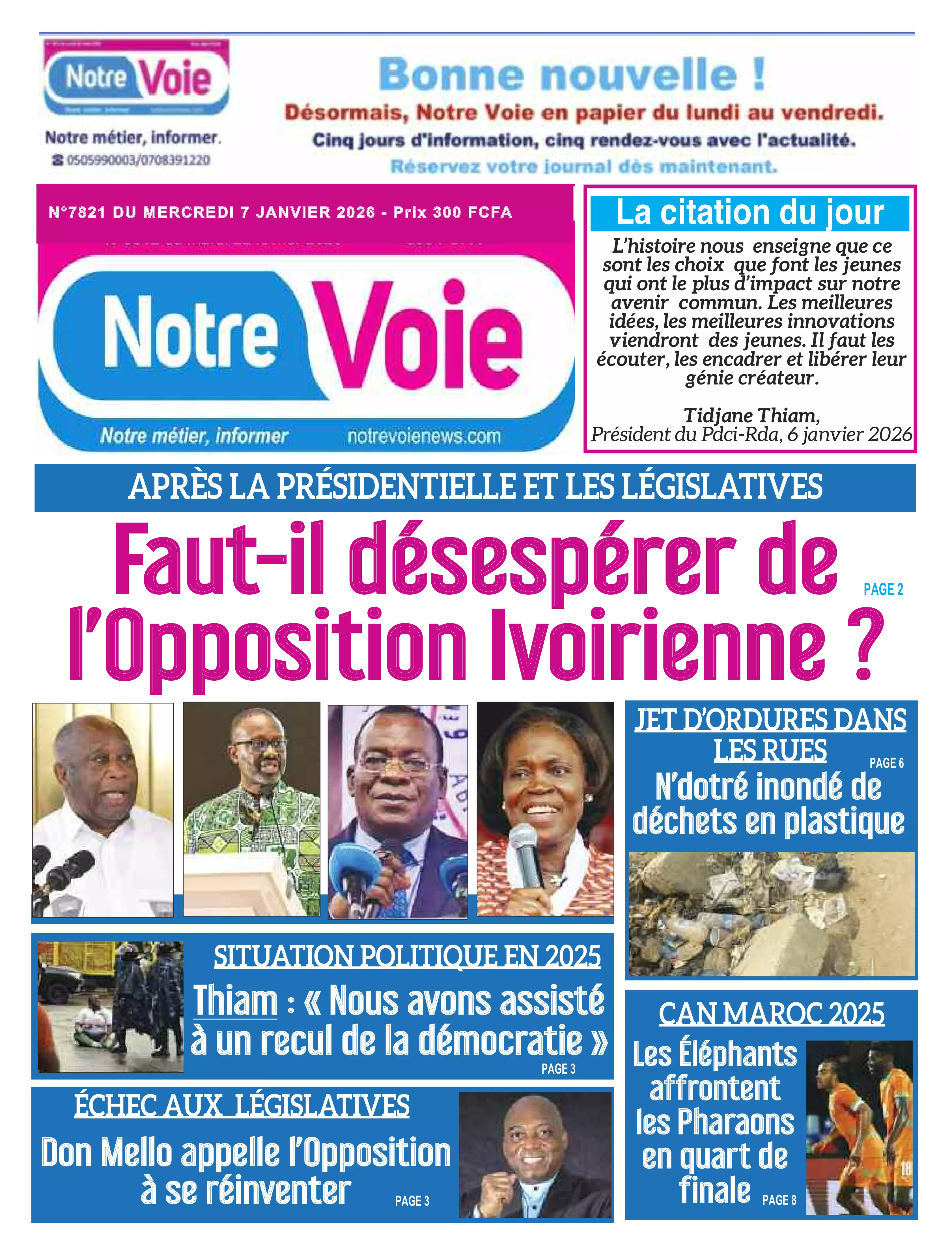 N° 7821 - 2026-01-07
