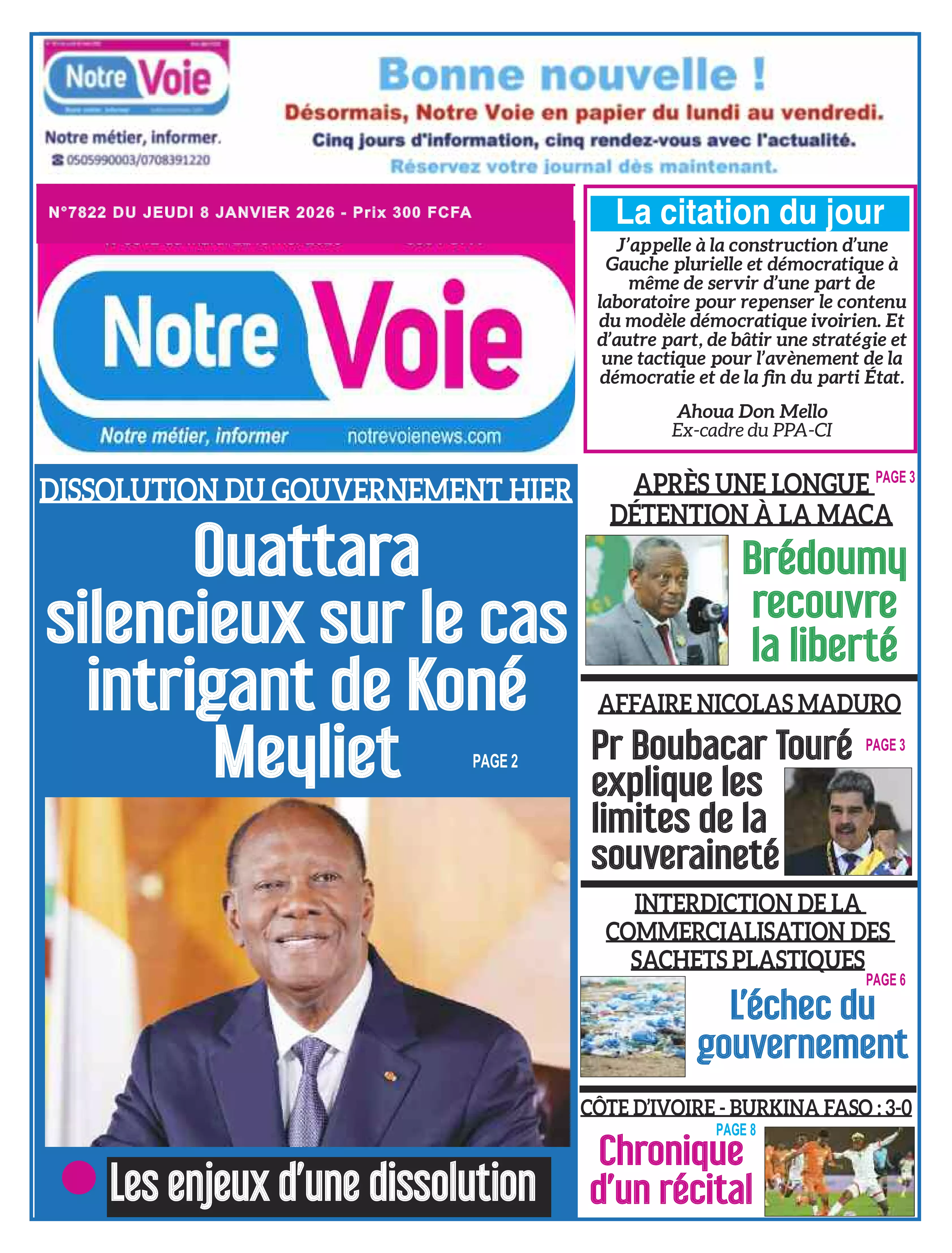 N° 7822 - 2026-01-08