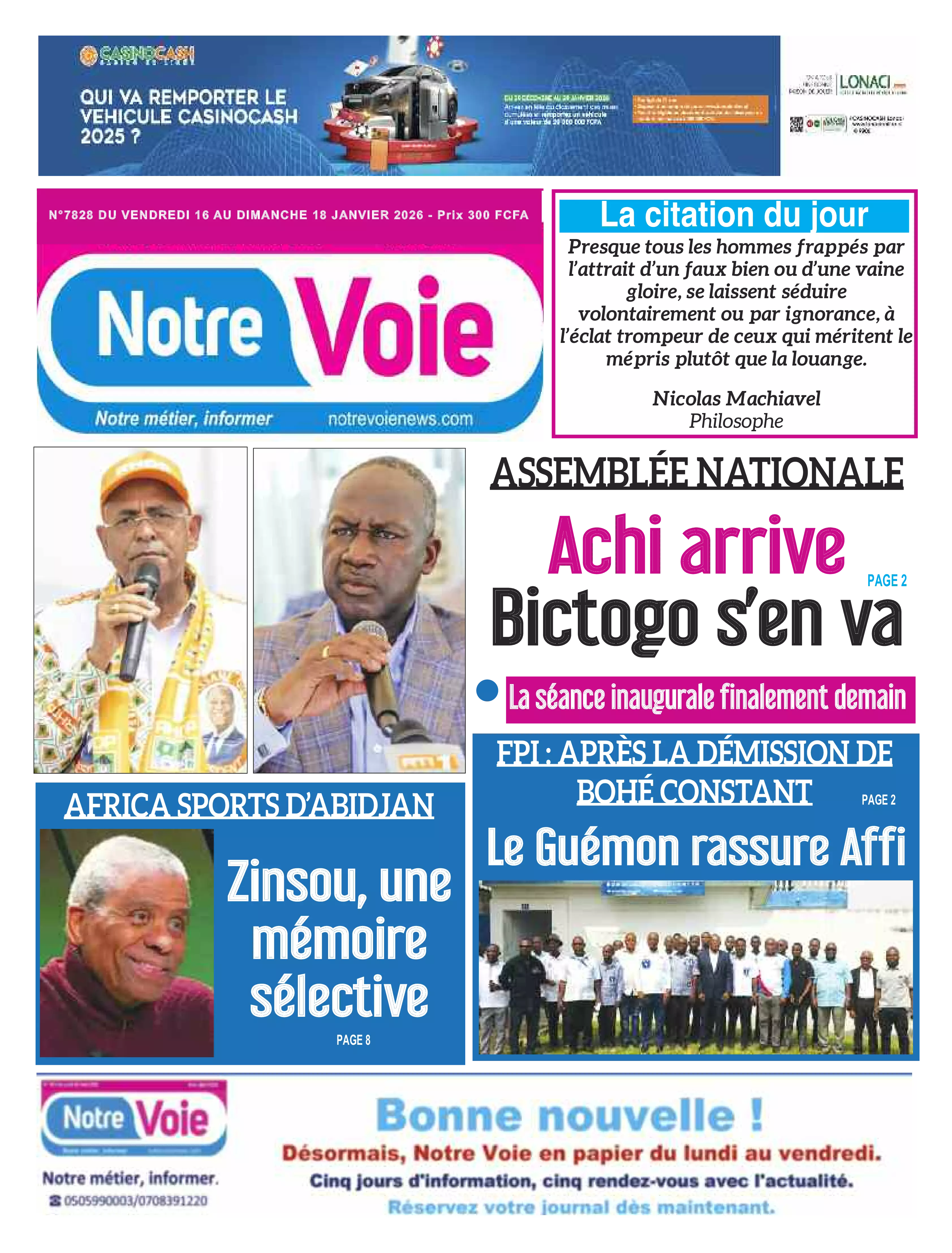 N° 7828 - 2026-01-16