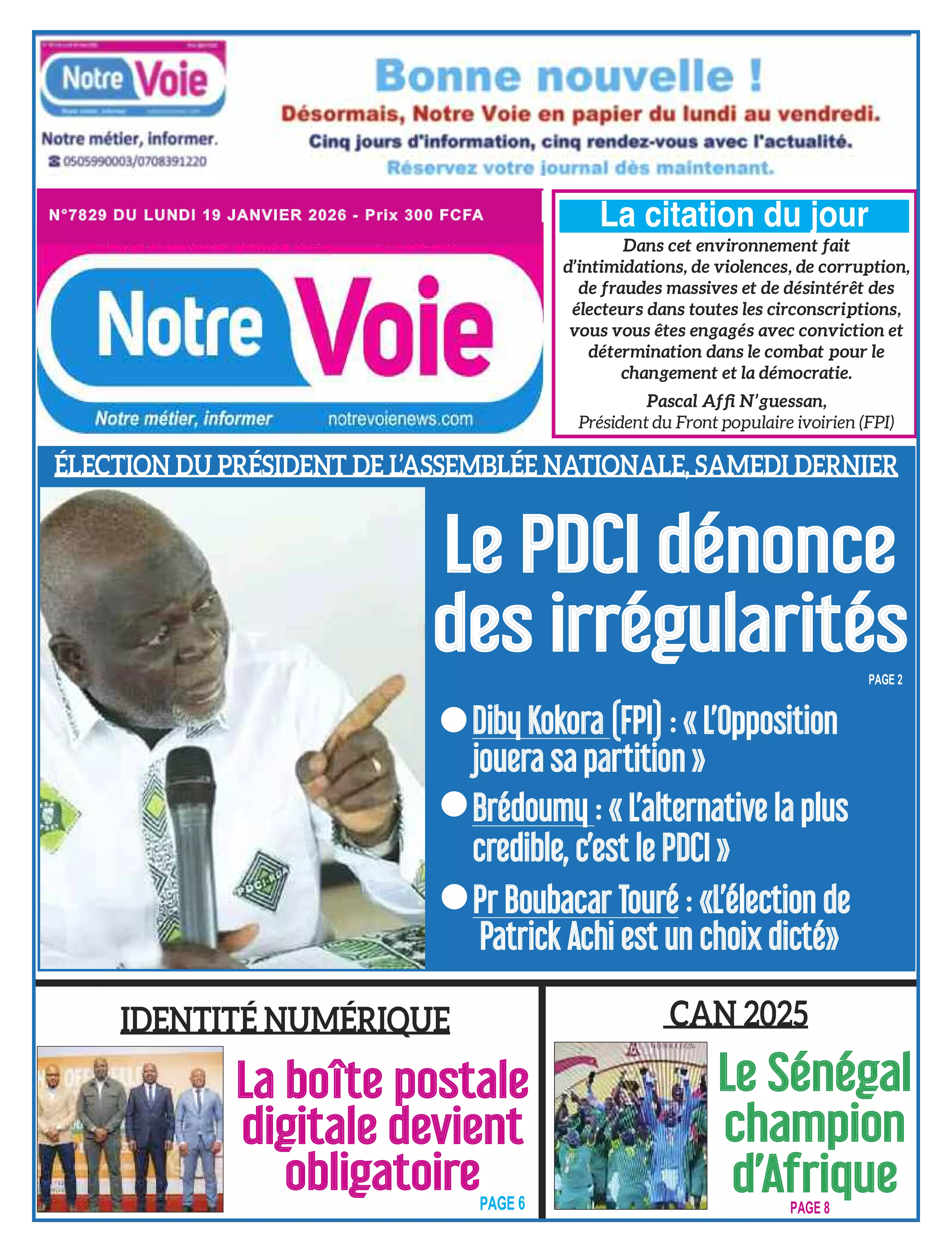N° 7829 - 2026-01-19