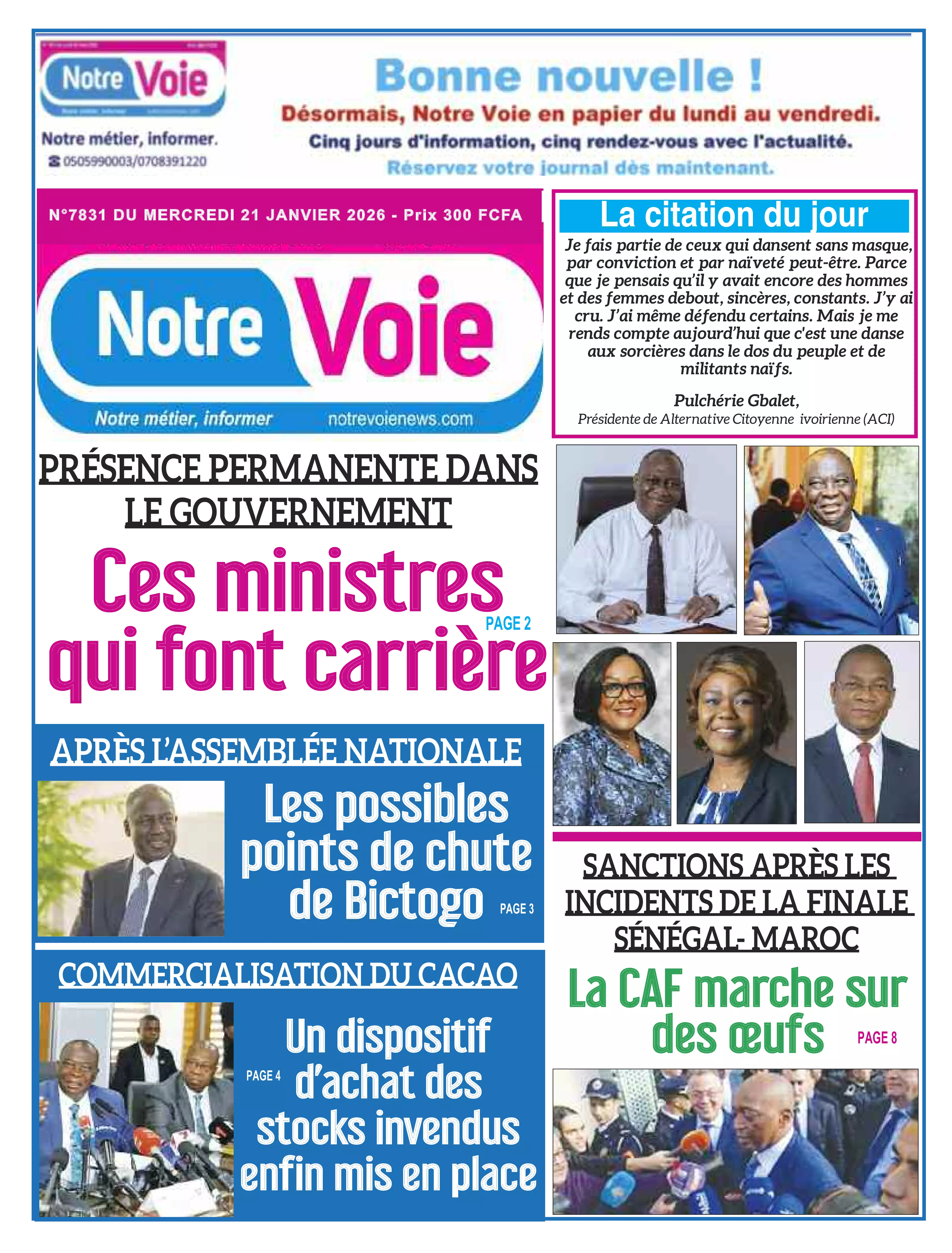 N° 7831 - 2026-01-21
