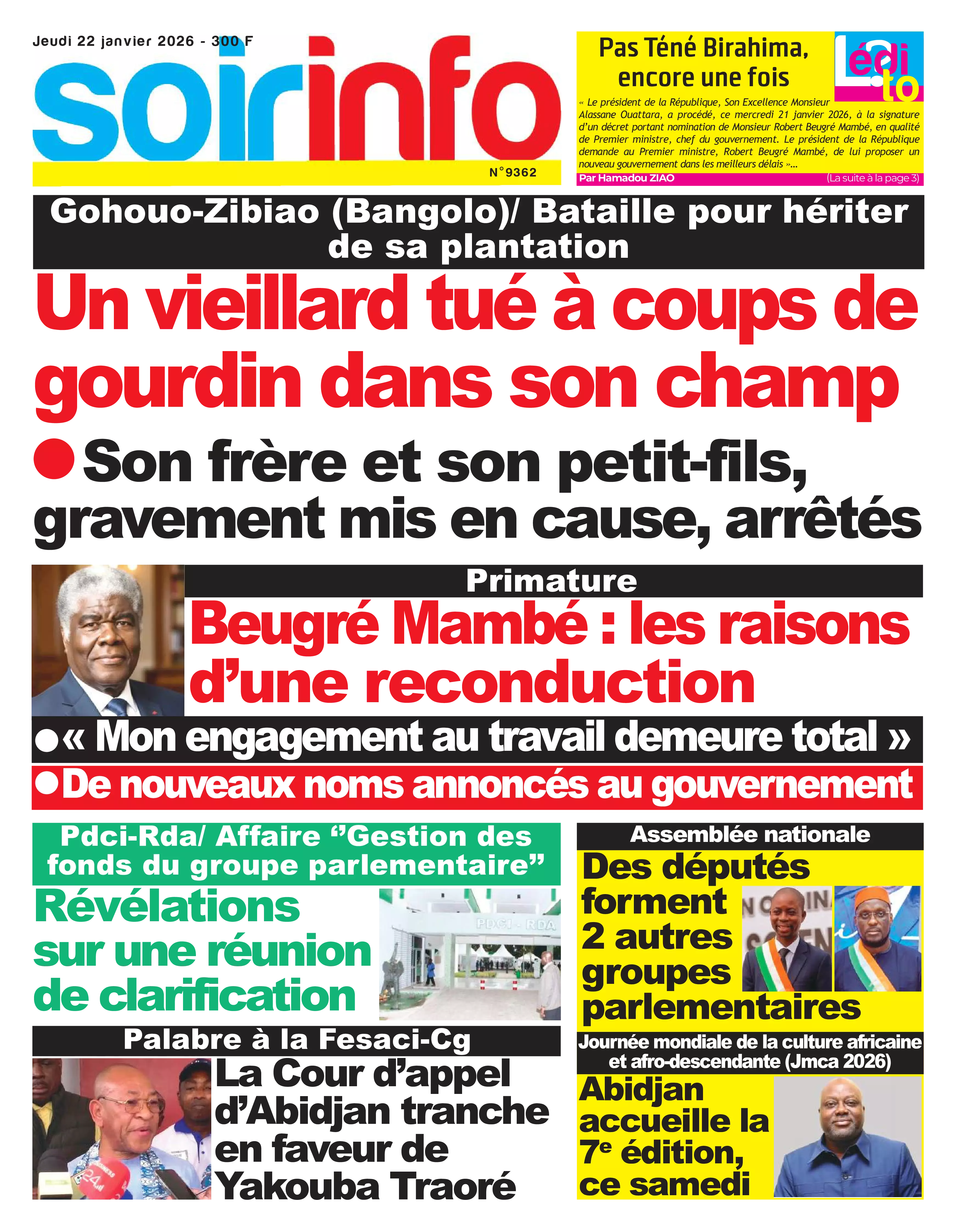 N° 9362 - 2026-01-22